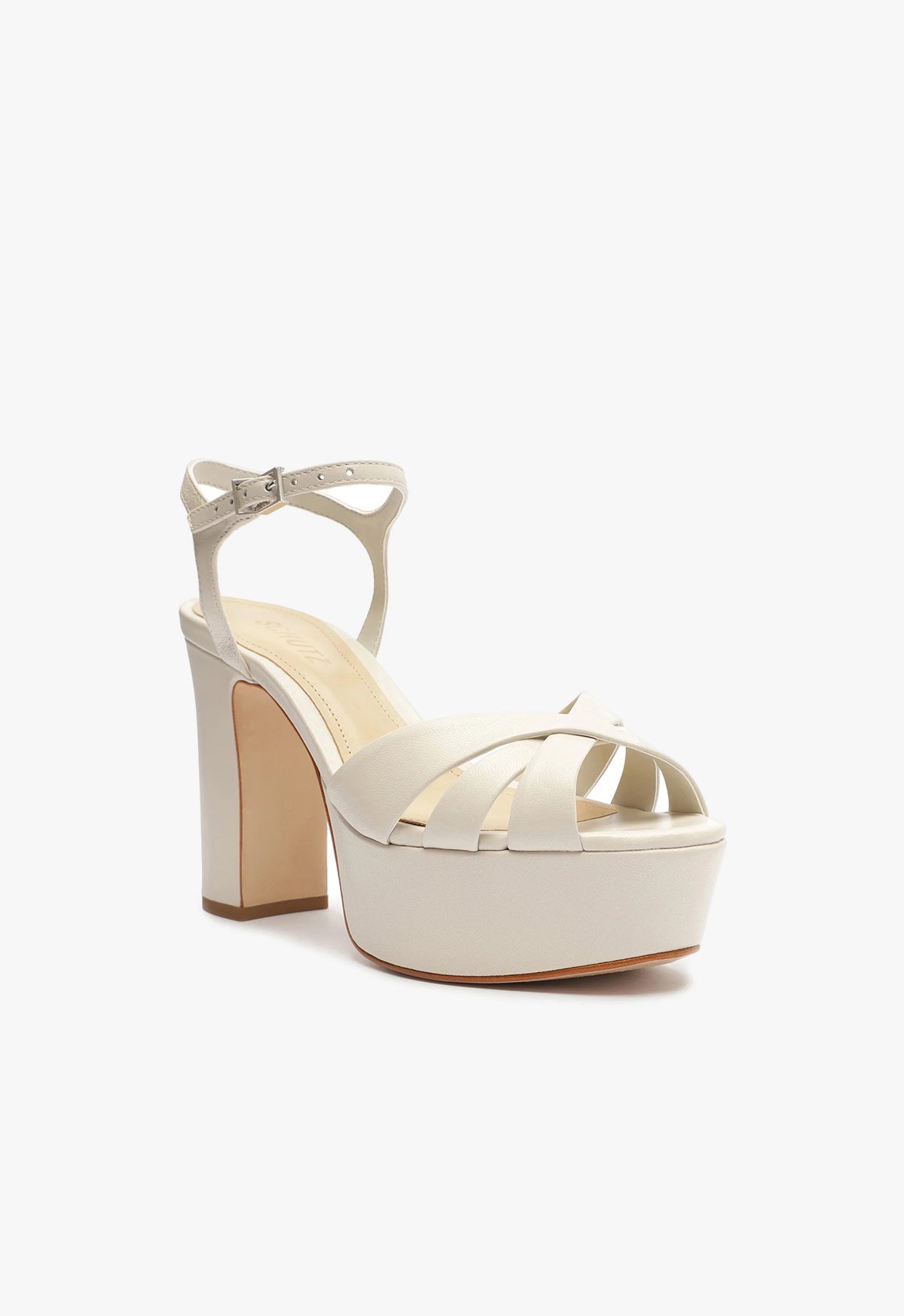 Keefa Nappa Leather Sandal Sandals Open Stock    - Schutz Shoes