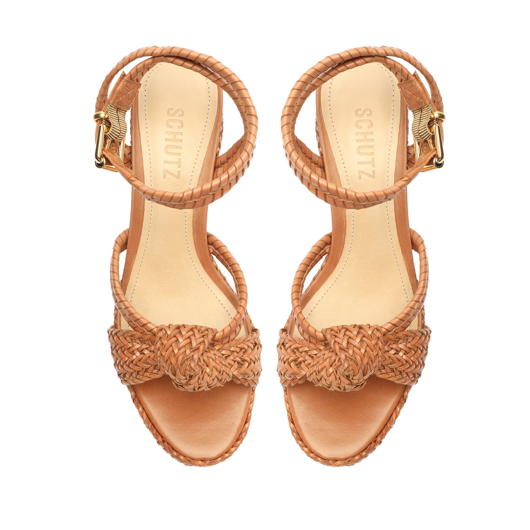 Kareena Platform Nappa Leather Sandal Sandals OLD    - Schutz Shoes