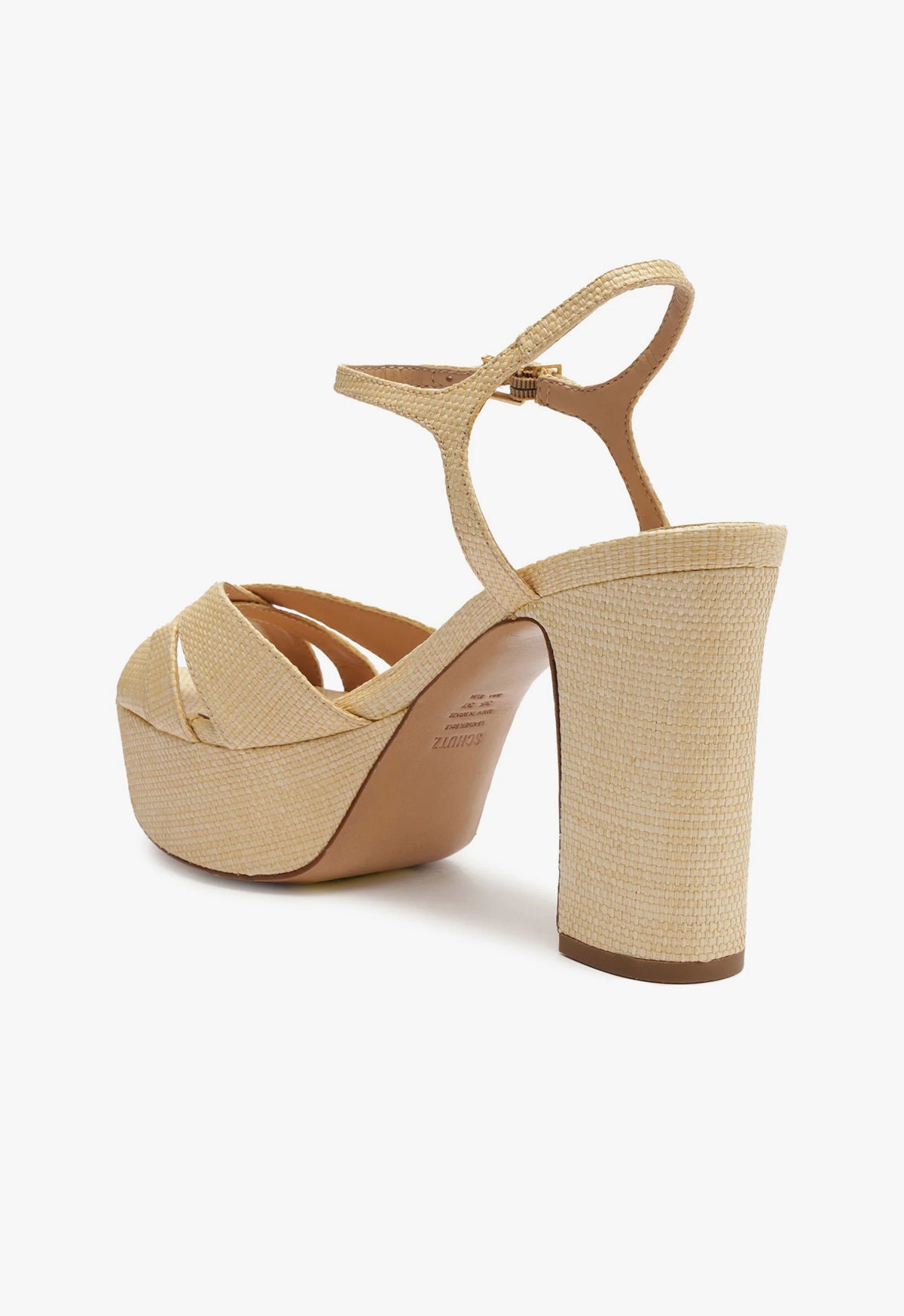 Keefa Raffia Sandal SPRING 24 - Schutz Shoes