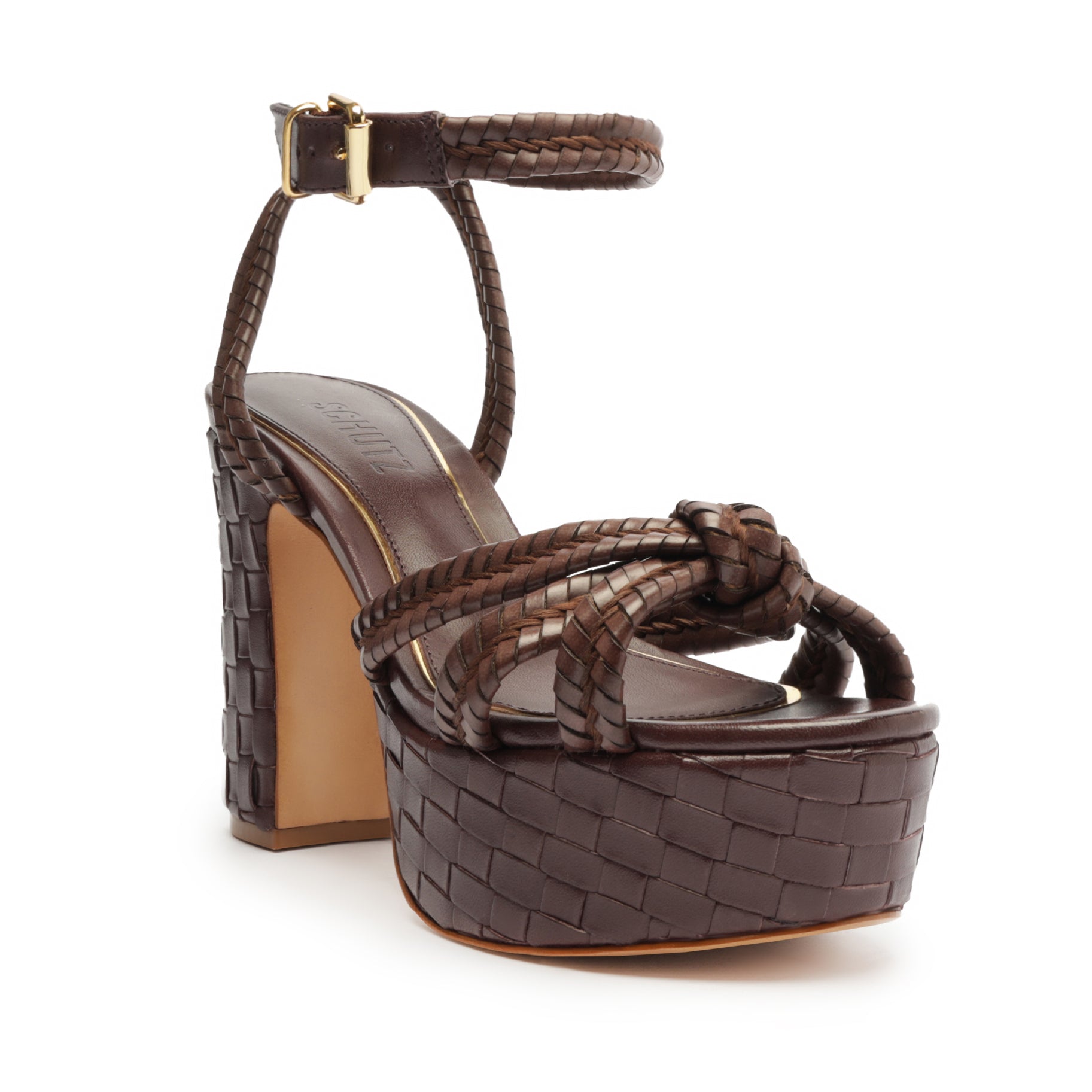 Kareena Woven Platform Sandals RESORT 24    - Schutz Shoes