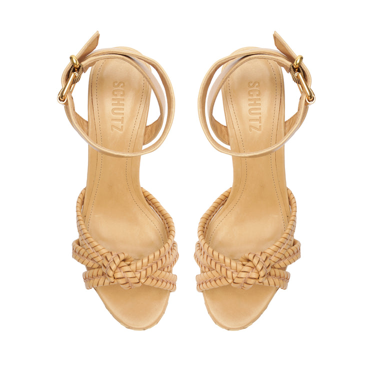 Kareena Woven Platform Sandal Sandals Summer 24    - Schutz Shoes