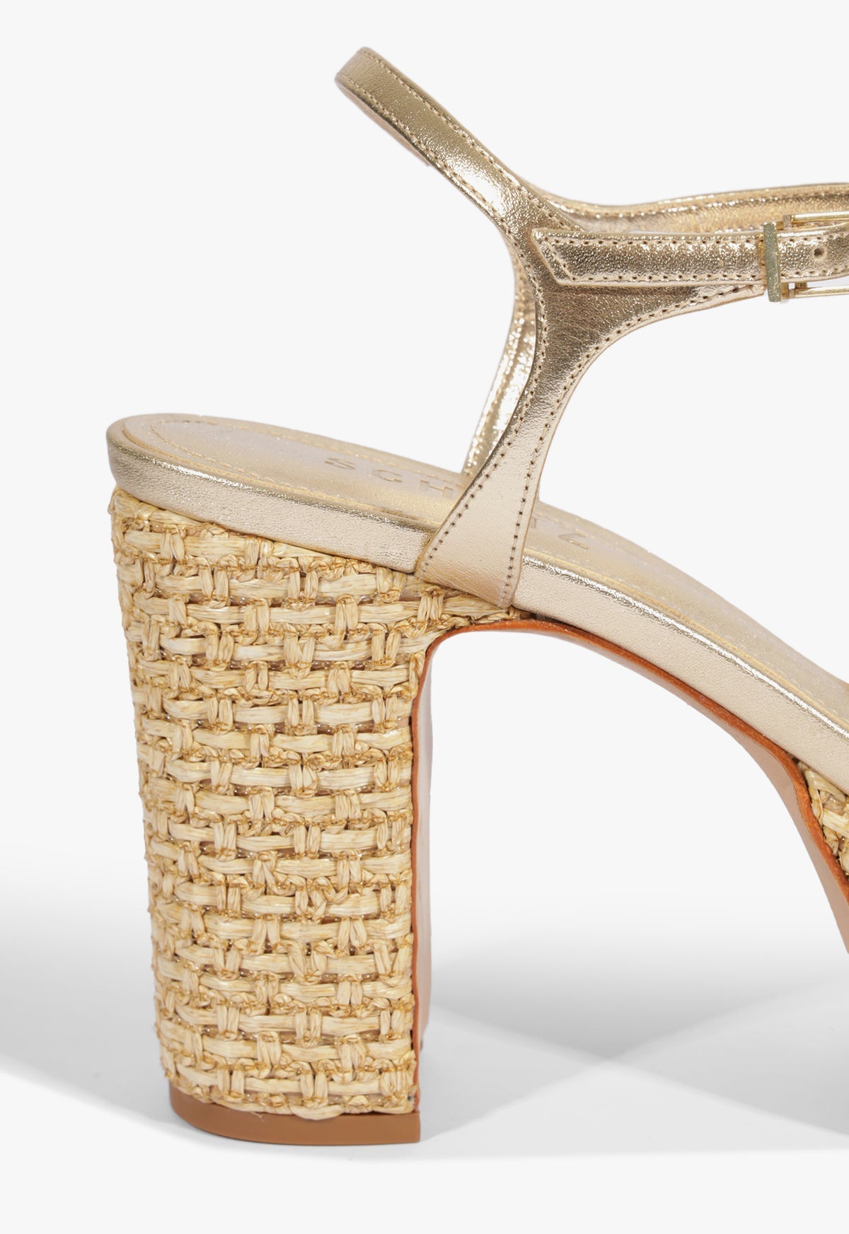 Keefa Raffia Platform Sandal - Schutz Shoes