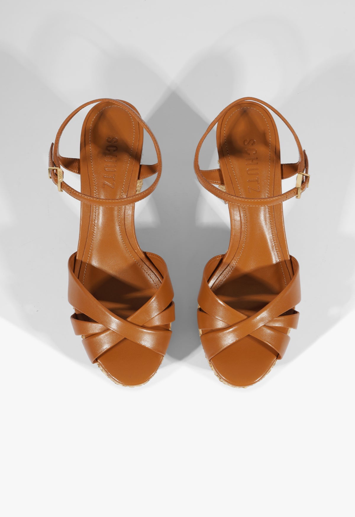 Keefa Raffia Platform Sandal - Schutz Shoes