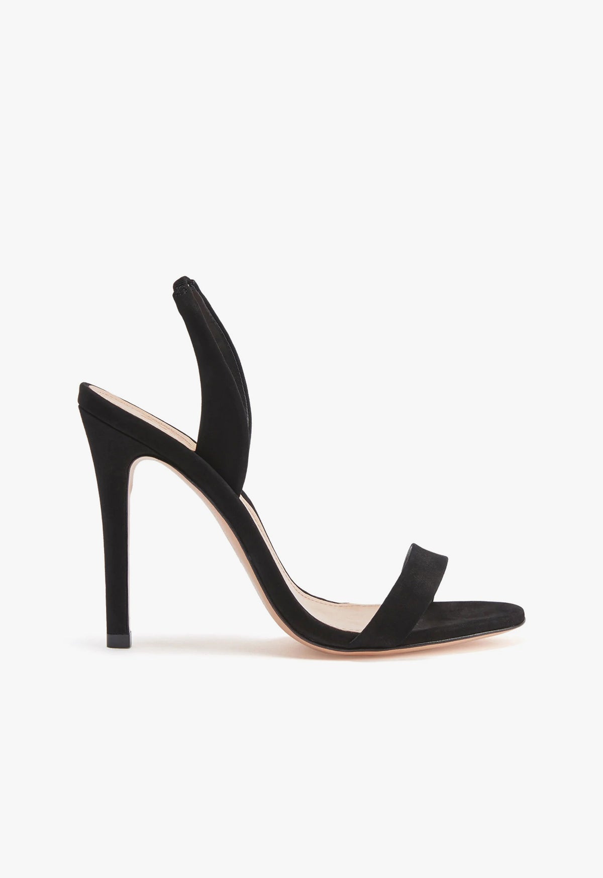 Luriane Sandal FALL 24 5 Black Nubuck - Schutz Shoes