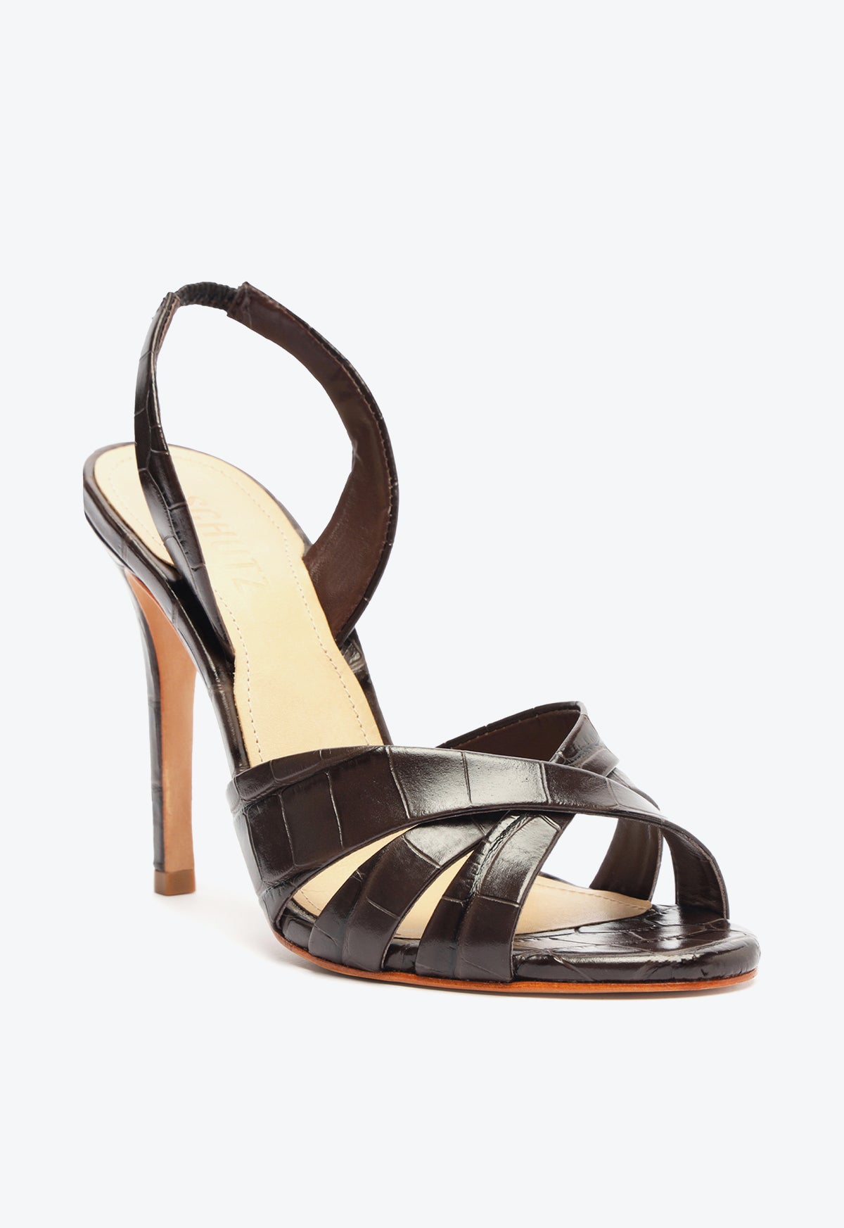 Keefa Sling Leather Sandal Sandals SPRING 24    - Schutz Shoes