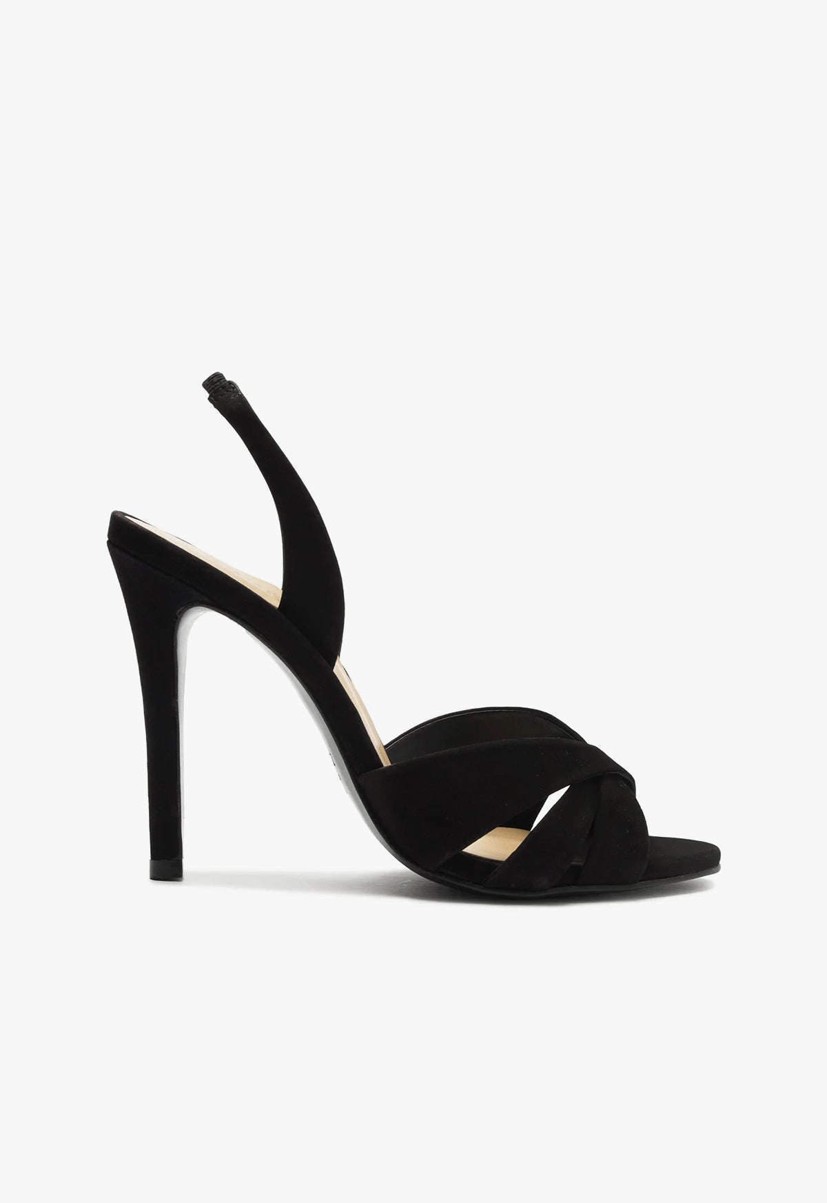 Keefa Sling Nubuck Sandal Fall 24 5 Black Nubuck - Schutz Shoes