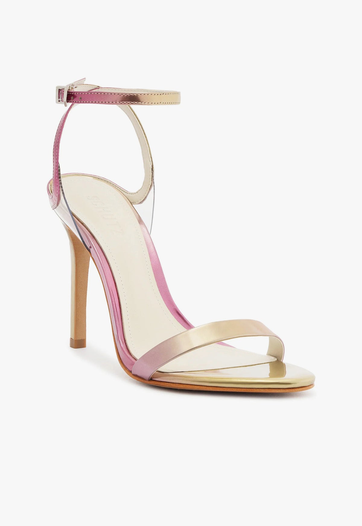 Skye Vinyl and Specchio Leather Sandal Sandals High Summer 24 - Schutz Shoes