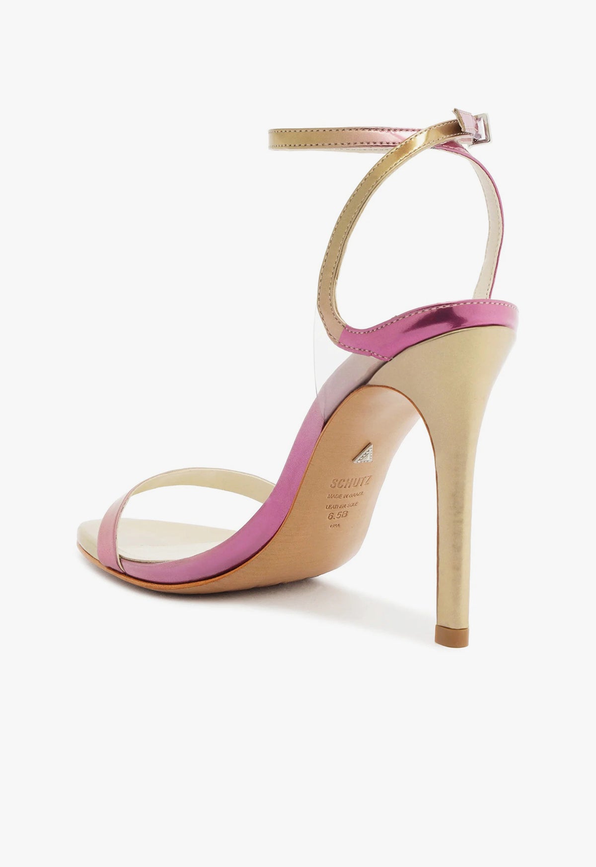 Skye Vinyl and Specchio Leather Sandal Sandals High Summer 24 - Schutz Shoes