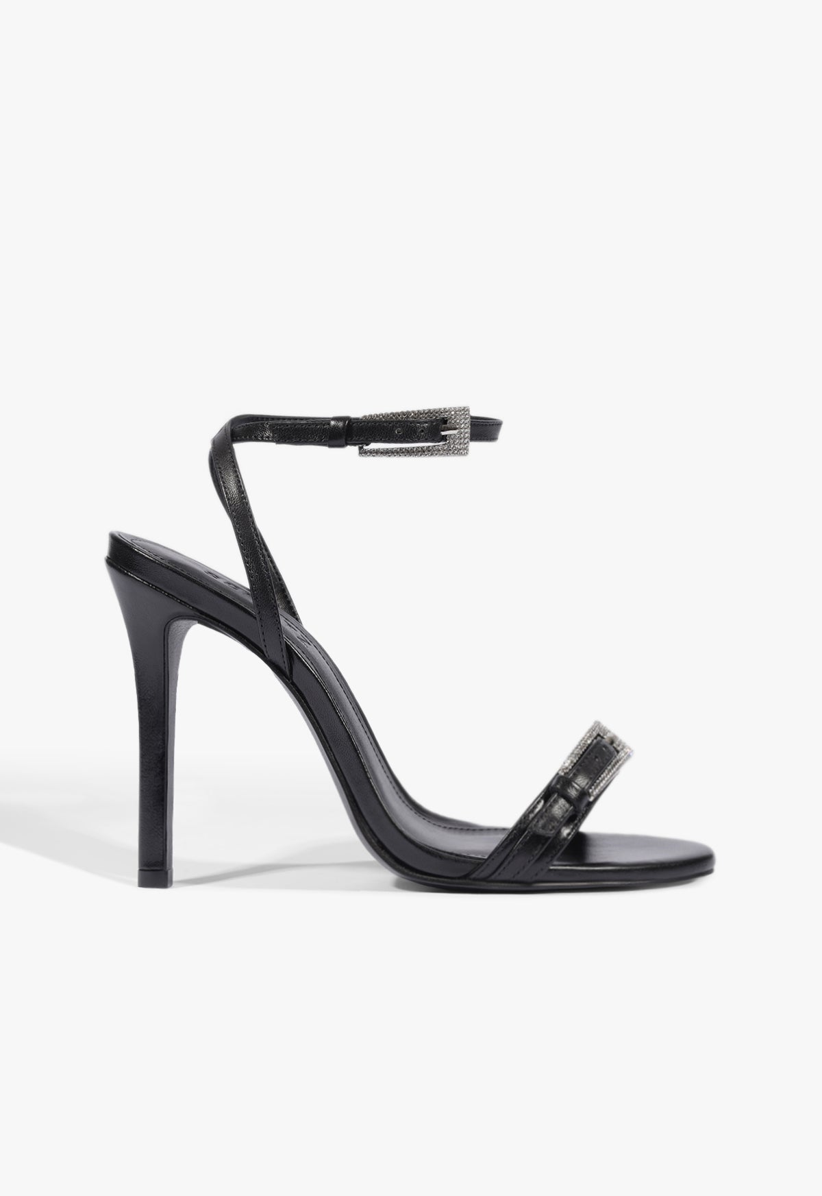 Roxie Leather Sandal Winter 25 5 Black Leather - Schutz Shoes