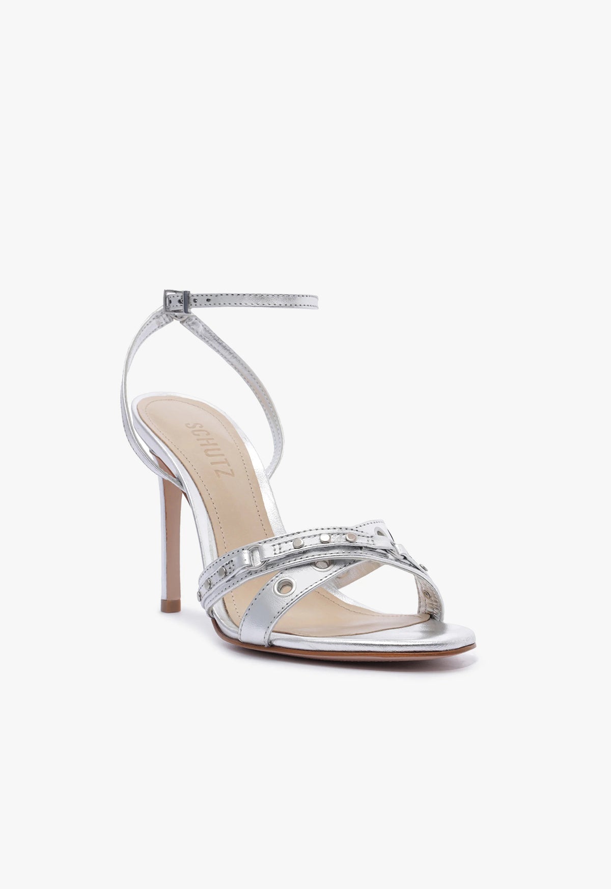 Patrizia Metallic Leather Sandal Sandals PRE FALL 23 - Schutz Shoes