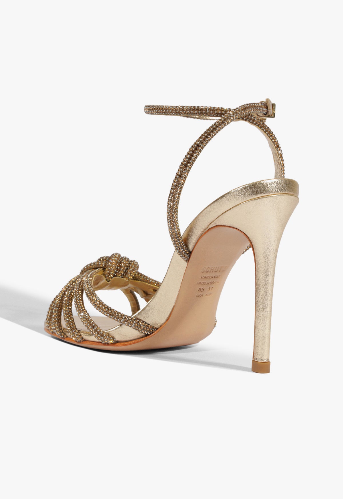 Pearline Buckle Metallic Sandal Winter 25 - Schutz Shoes
