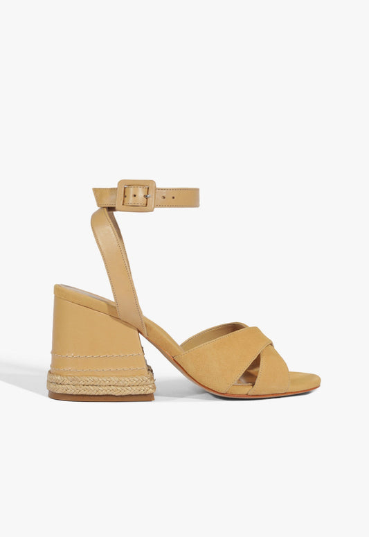 Savana Sandal 5 Light Wood Nubuck - Schutz Shoes