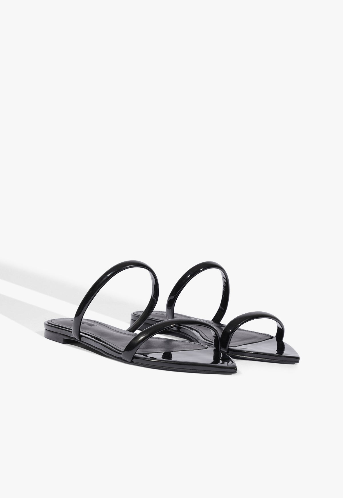 Nylle Patent Flat Sandal - Schutz Shoes