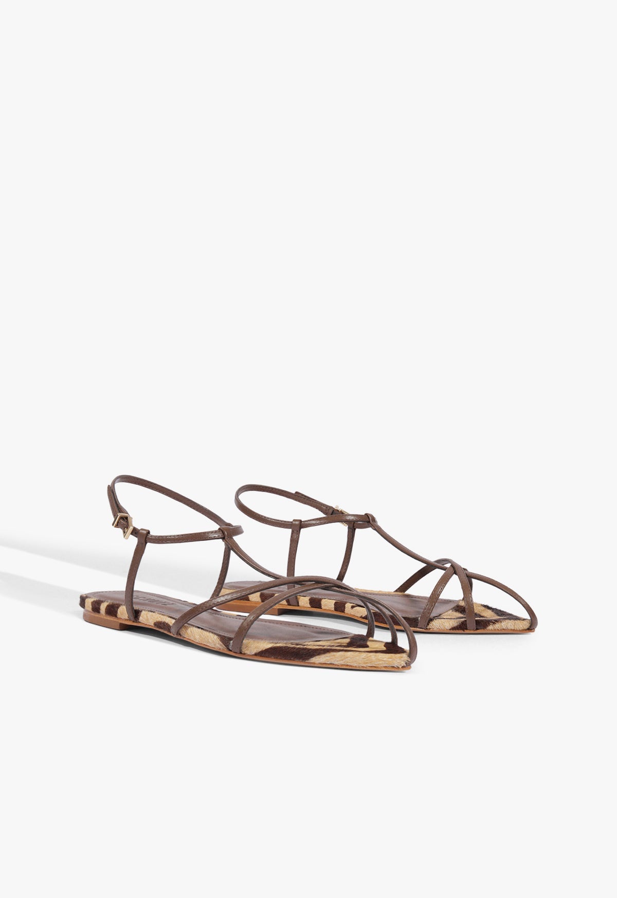 Lowen Leather Flat Sandal - Schutz Shoes