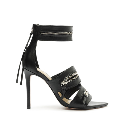 Alanis Leather Sandal Sandals Pre Fall 23 5 Black Atanado Leather - Schutz Shoes