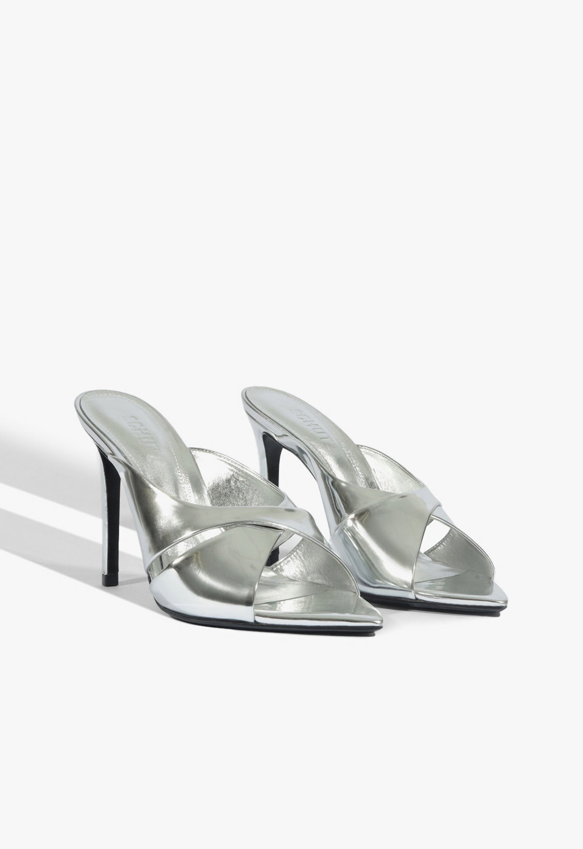 Maxine Mule Metallic Sandal Resort 26 - Schutz Shoes