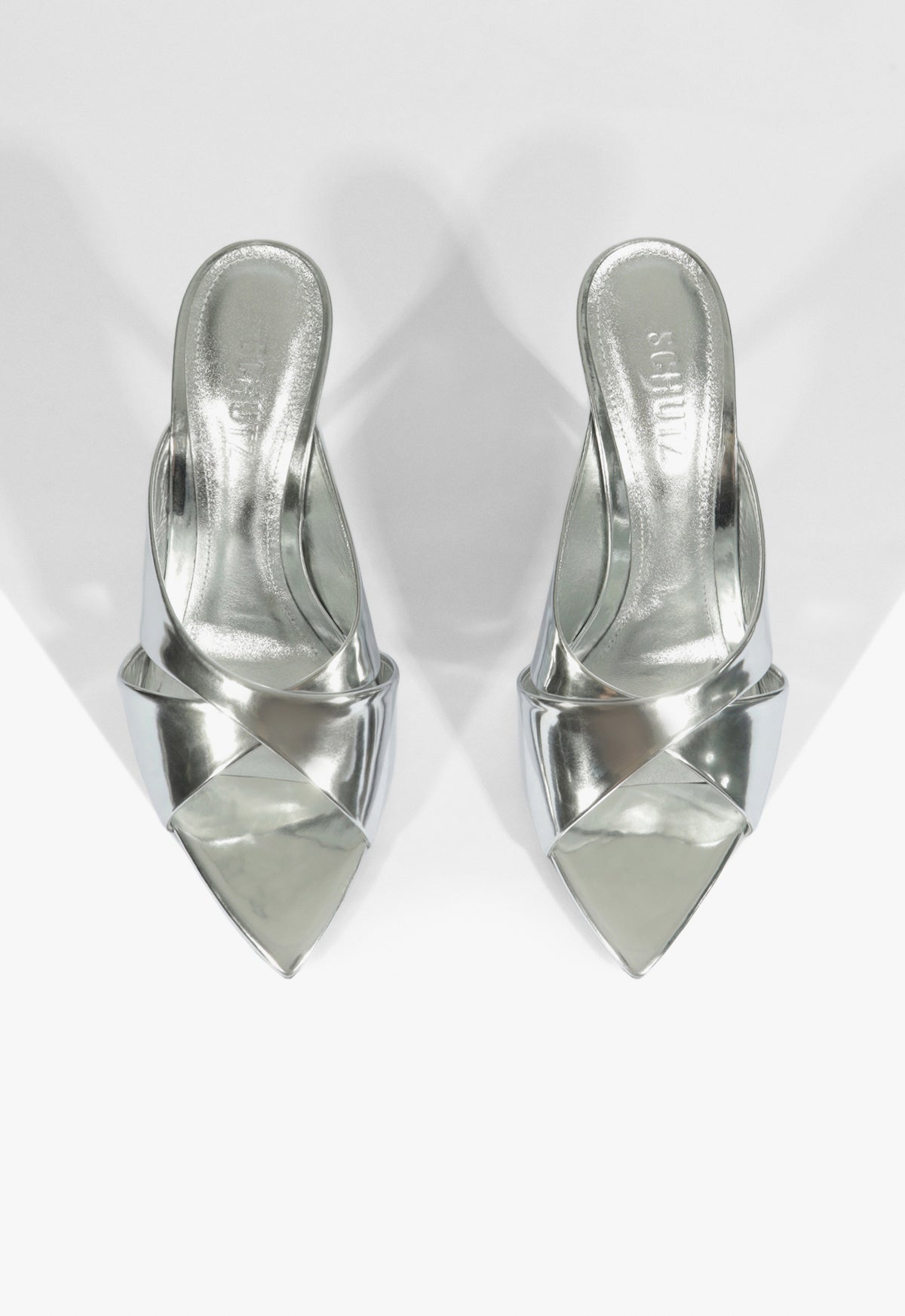 Maxine Mule Metallic Sandal Resort 26 - Schutz Shoes