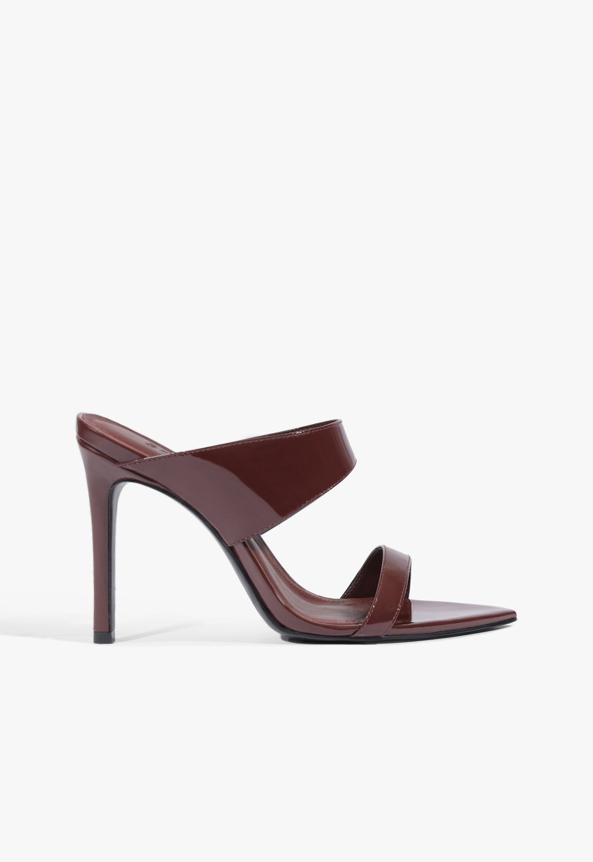 Jaselle Patent Sandal 5 Port Burgundy Patent - Schutz Shoes