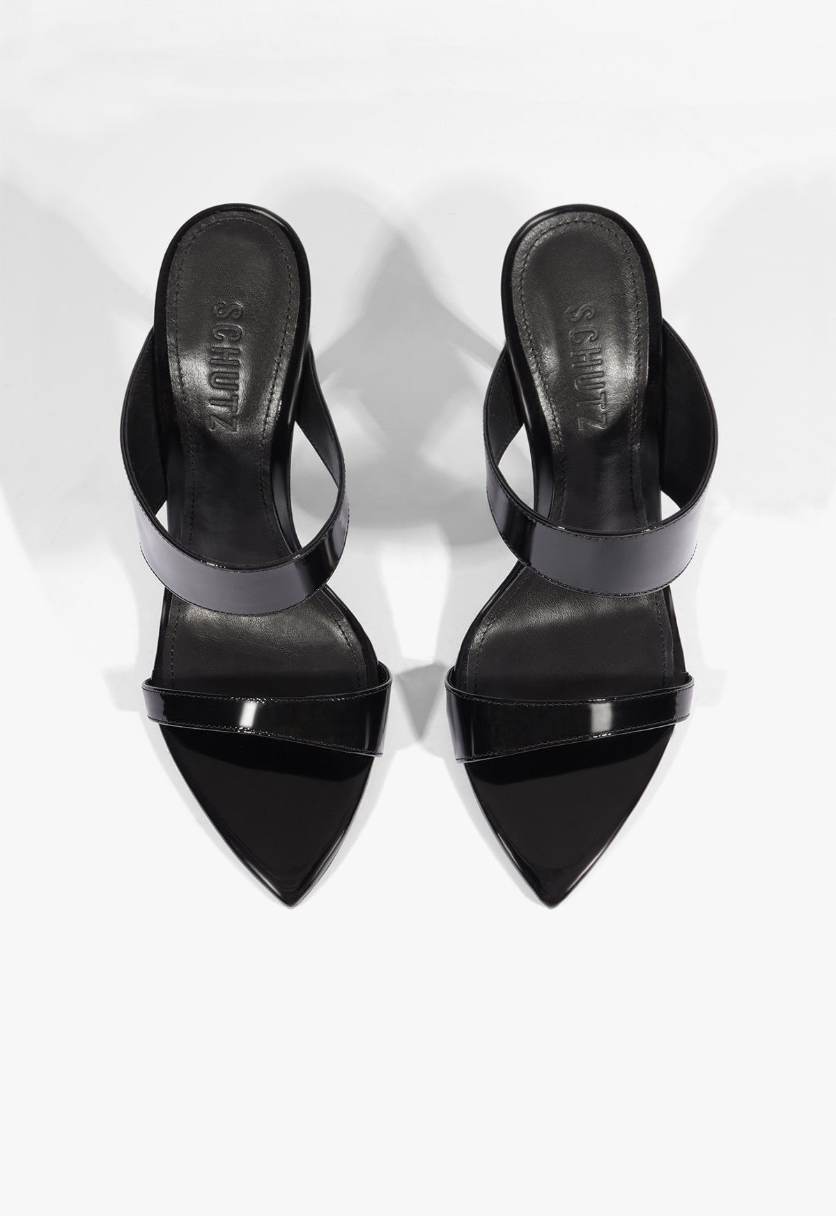 Jaselle Patent Sandal