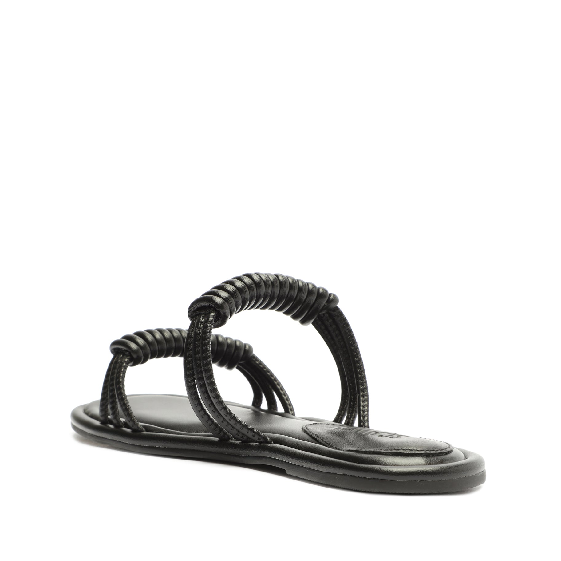 Binky Leather Sandal Flats Summer 23    - Schutz Shoes