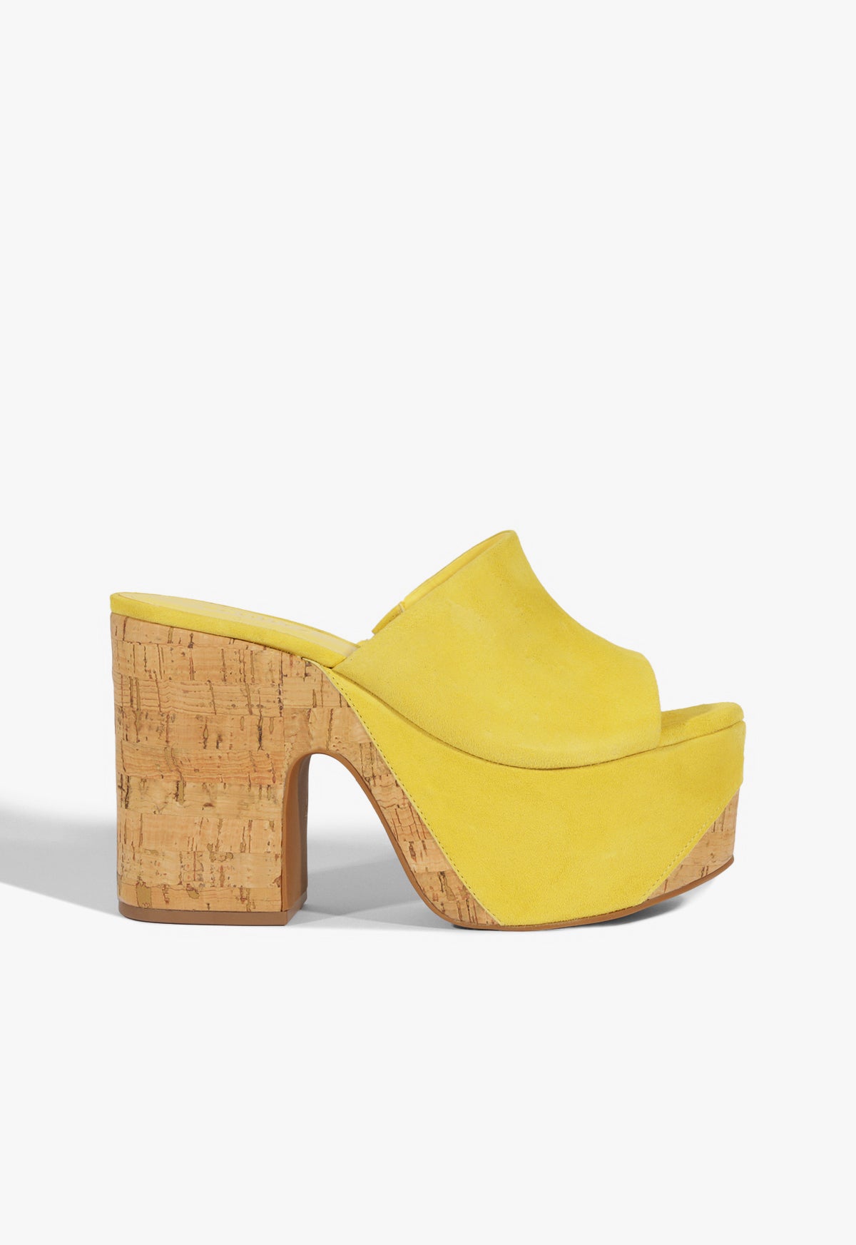 Dalle Wave Suede Sandal Sandals Spring 25 5 Yellow Suede - Schutz Shoes