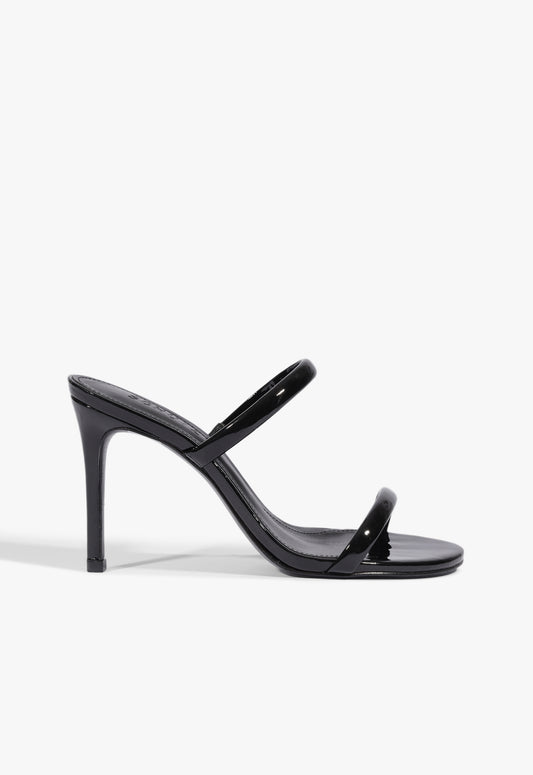 Taliah Patent Sandal Fall 25 5 Black Patent - Schutz Shoes