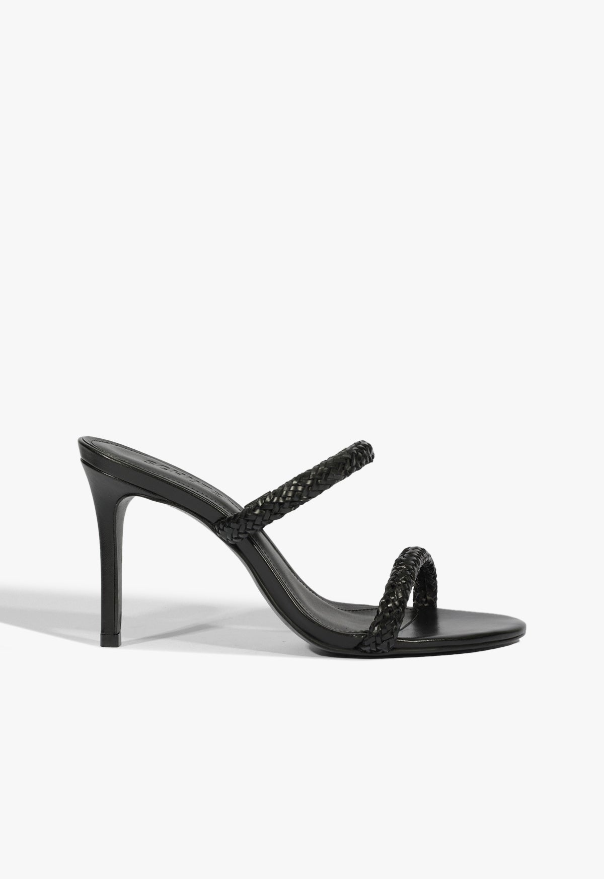 Taliah Woven Sandal Sandals Spring 25 5 Black Synthetic - Schutz Shoes