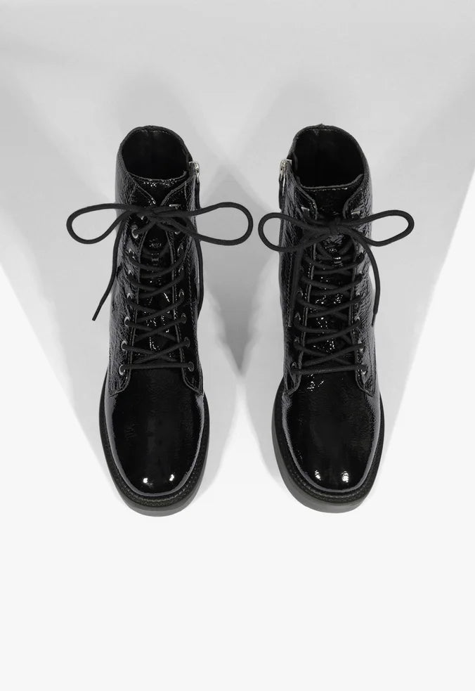 Mckenzie Patent Leather Bootie - Schutz Shoes