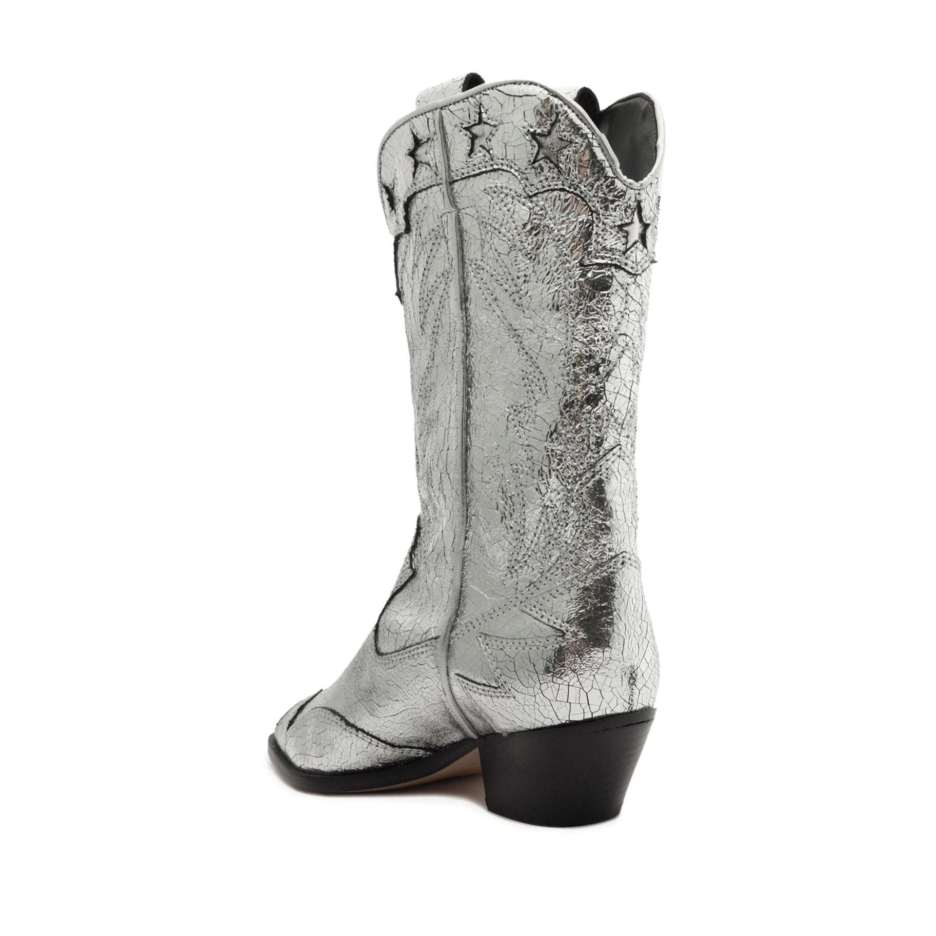 Cicera West Metallic Leather Bootie Booties FALL 23    - Schutz Shoes