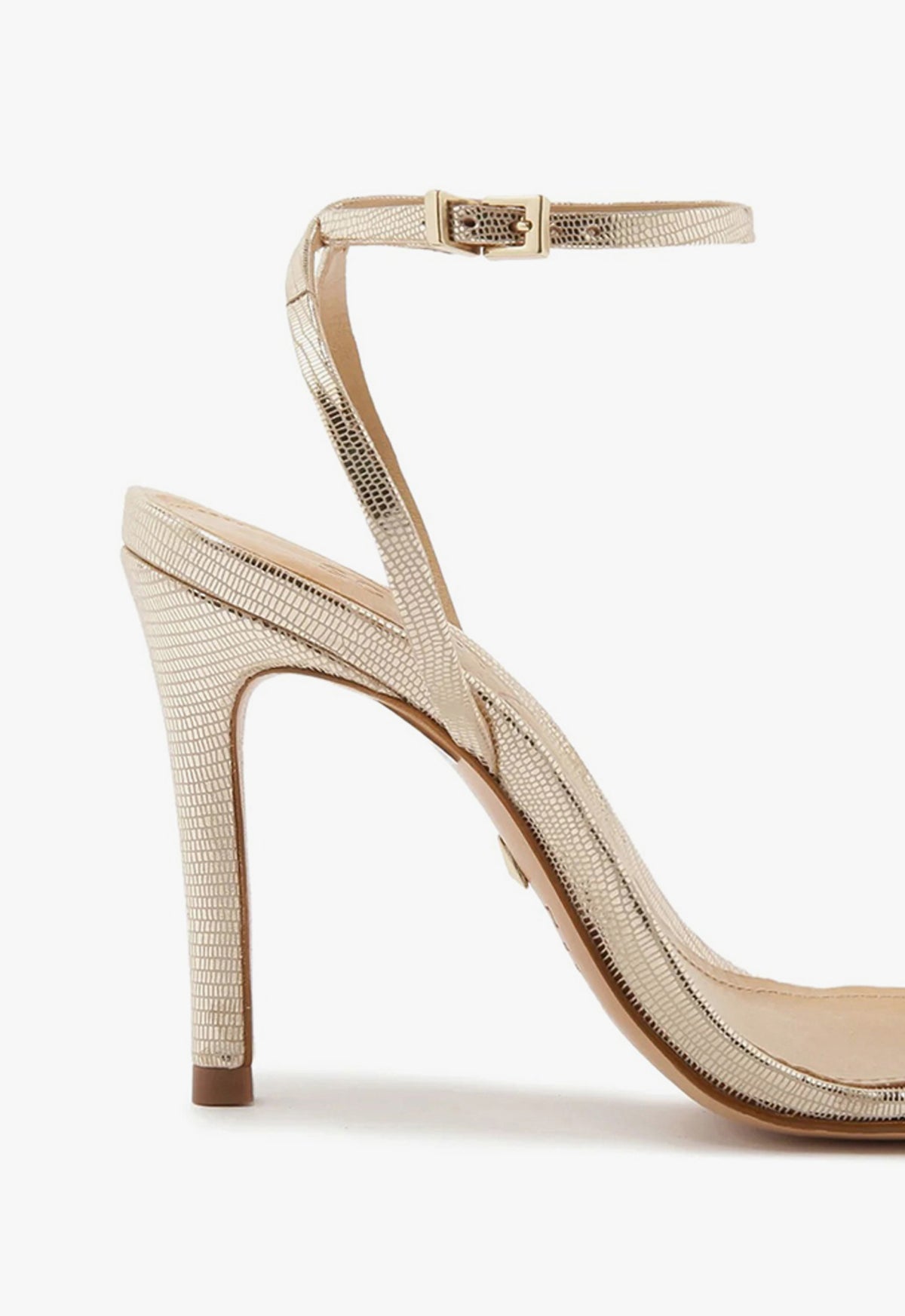 Altina Embossed-Leather Sandal ESSENTIAL - Schutz Shoes