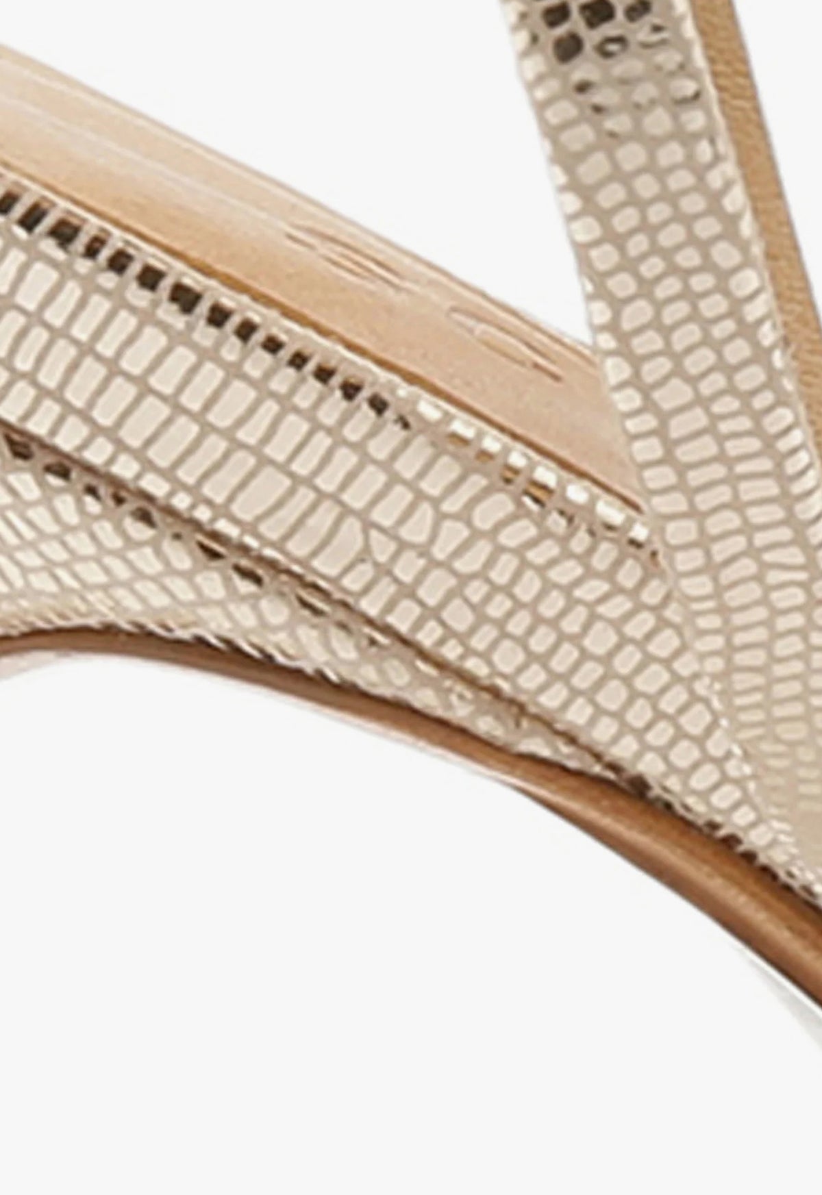 Altina Embossed-Leather Sandal ESSENTIAL - Schutz Shoes