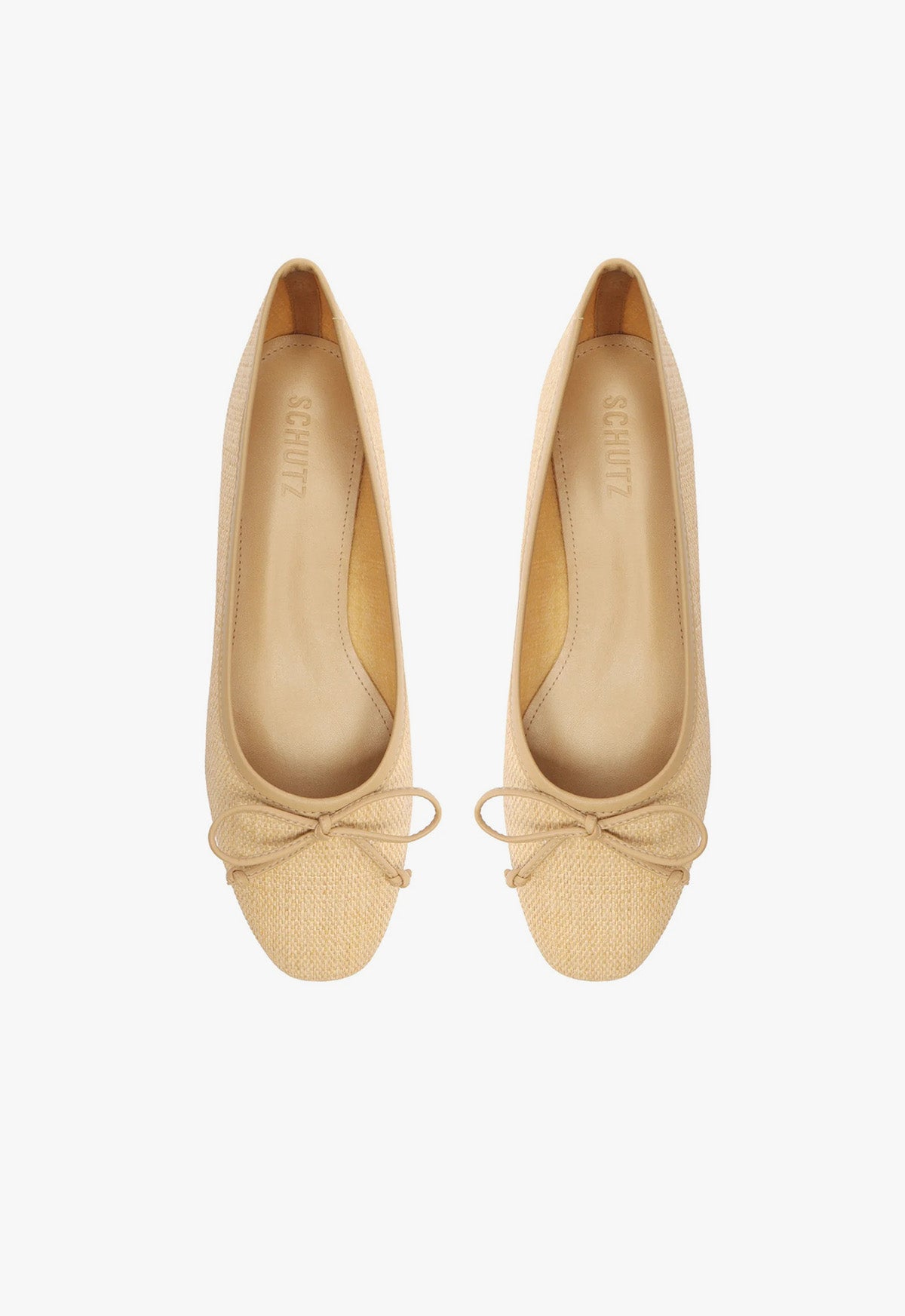 Arissa Straw Flat Flats High Summer 24 - Schutz Shoes