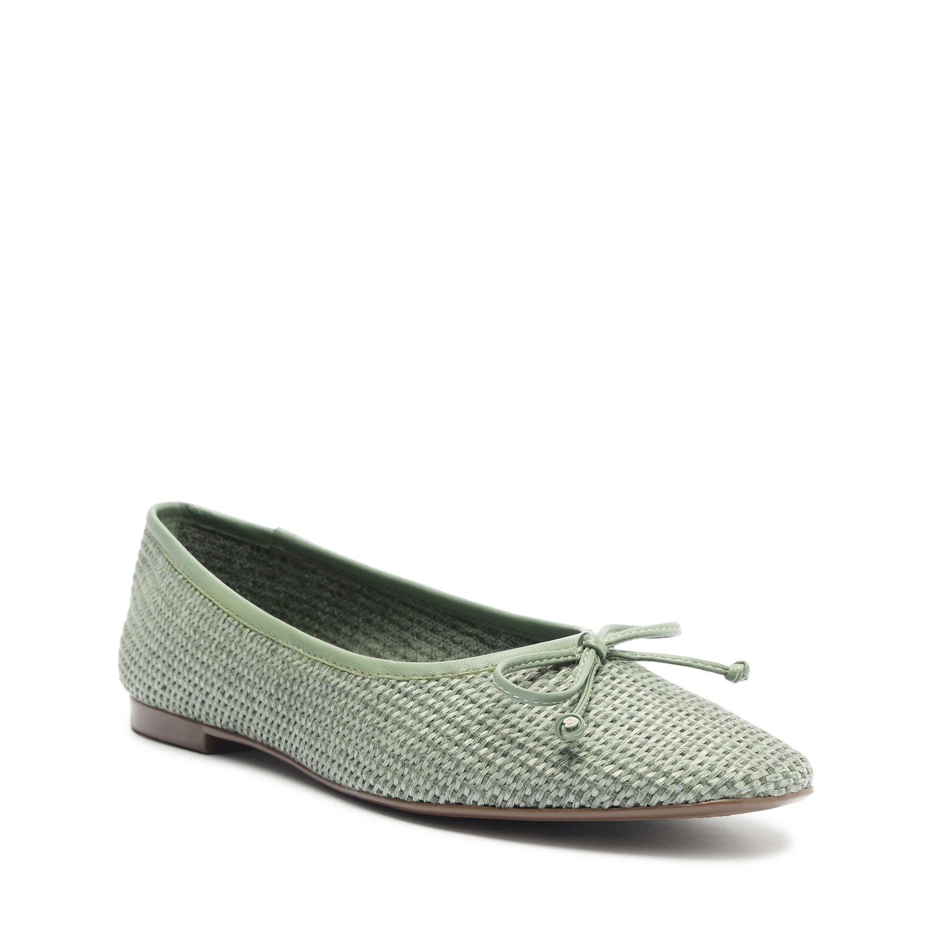 Arissa Straw Flat Flats High Summer 24    - Schutz Shoes