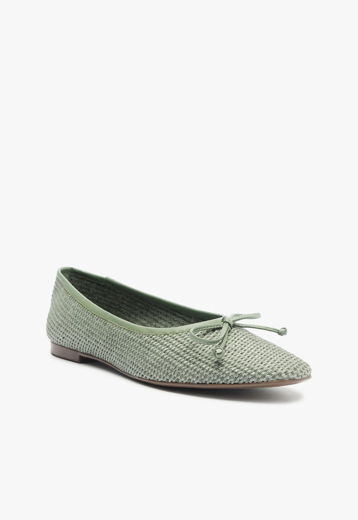 Arissa Straw Flat Flats High Summer 24 - Schutz Shoes