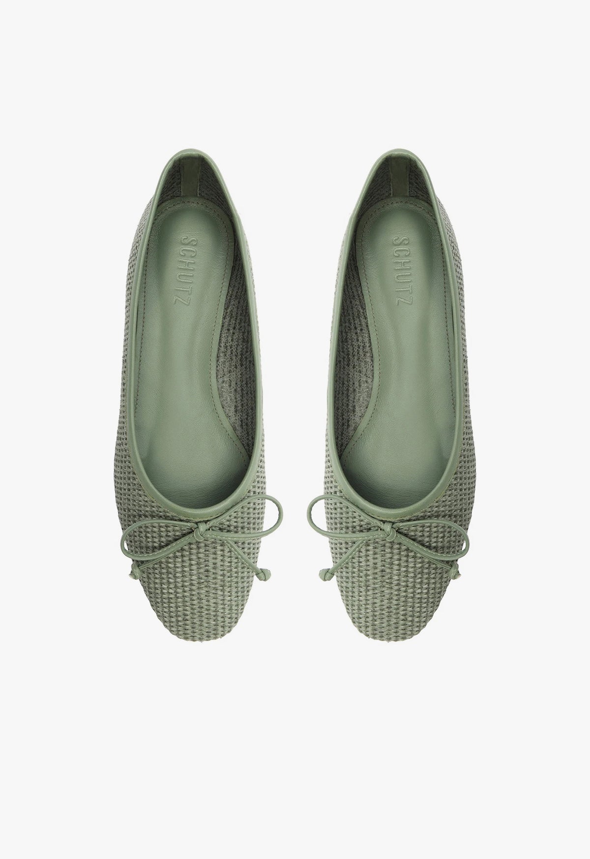 Arissa Straw Flat Flats High Summer 24 - Schutz Shoes