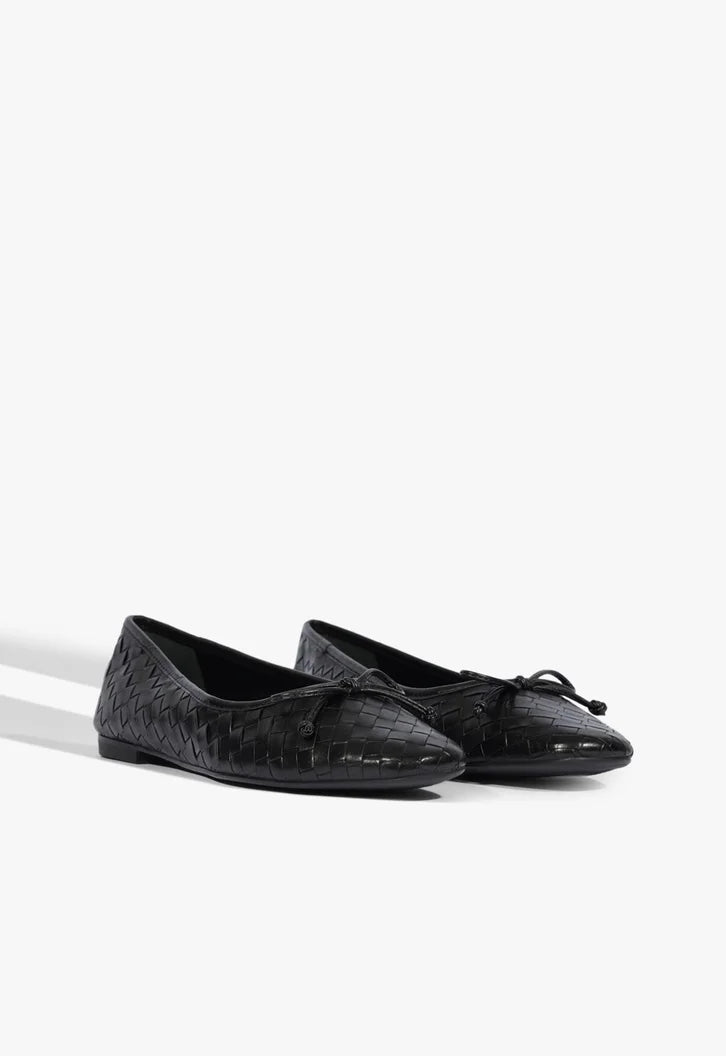 Arissa Woven Leather Flat Resort 24 - Schutz Shoes