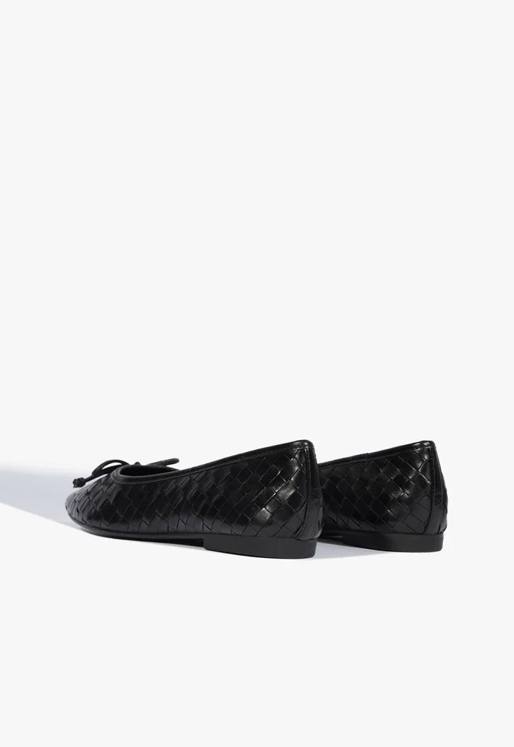 Arissa Woven Leather Flat Resort 24 - Schutz Shoes