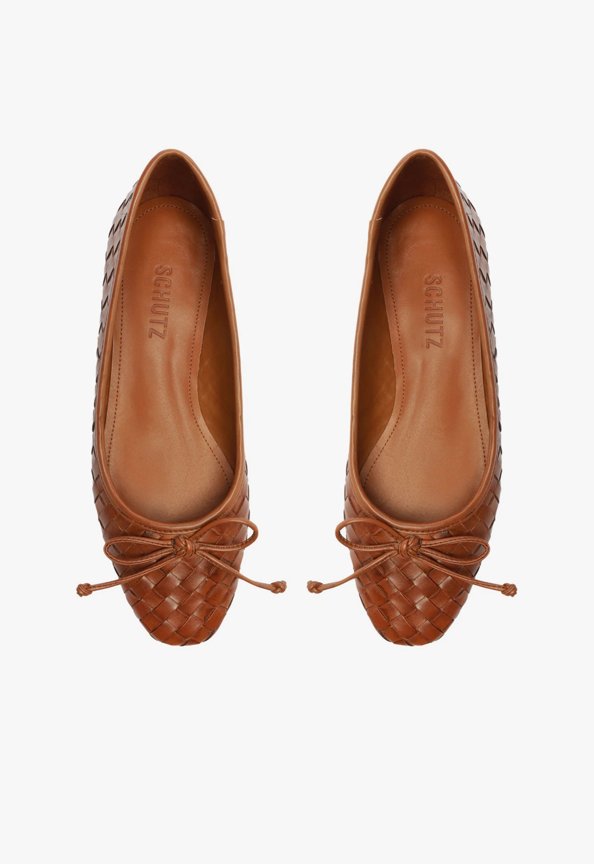 Arissa Woven Flat Sandal Honey Peach Leather – SCHUTZ