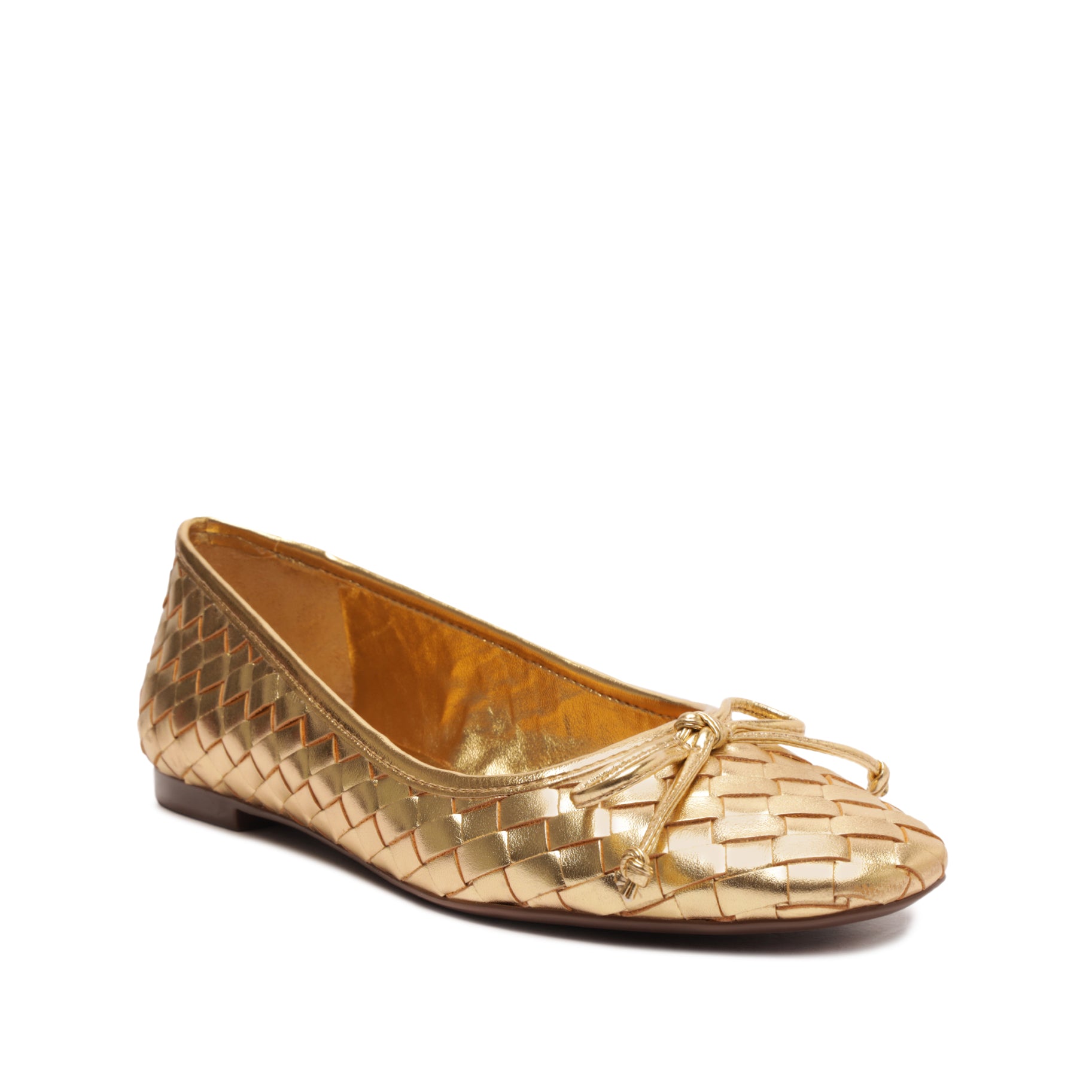 Arissa Woven Leather Flat Flats RESORT 24    - Schutz Shoes