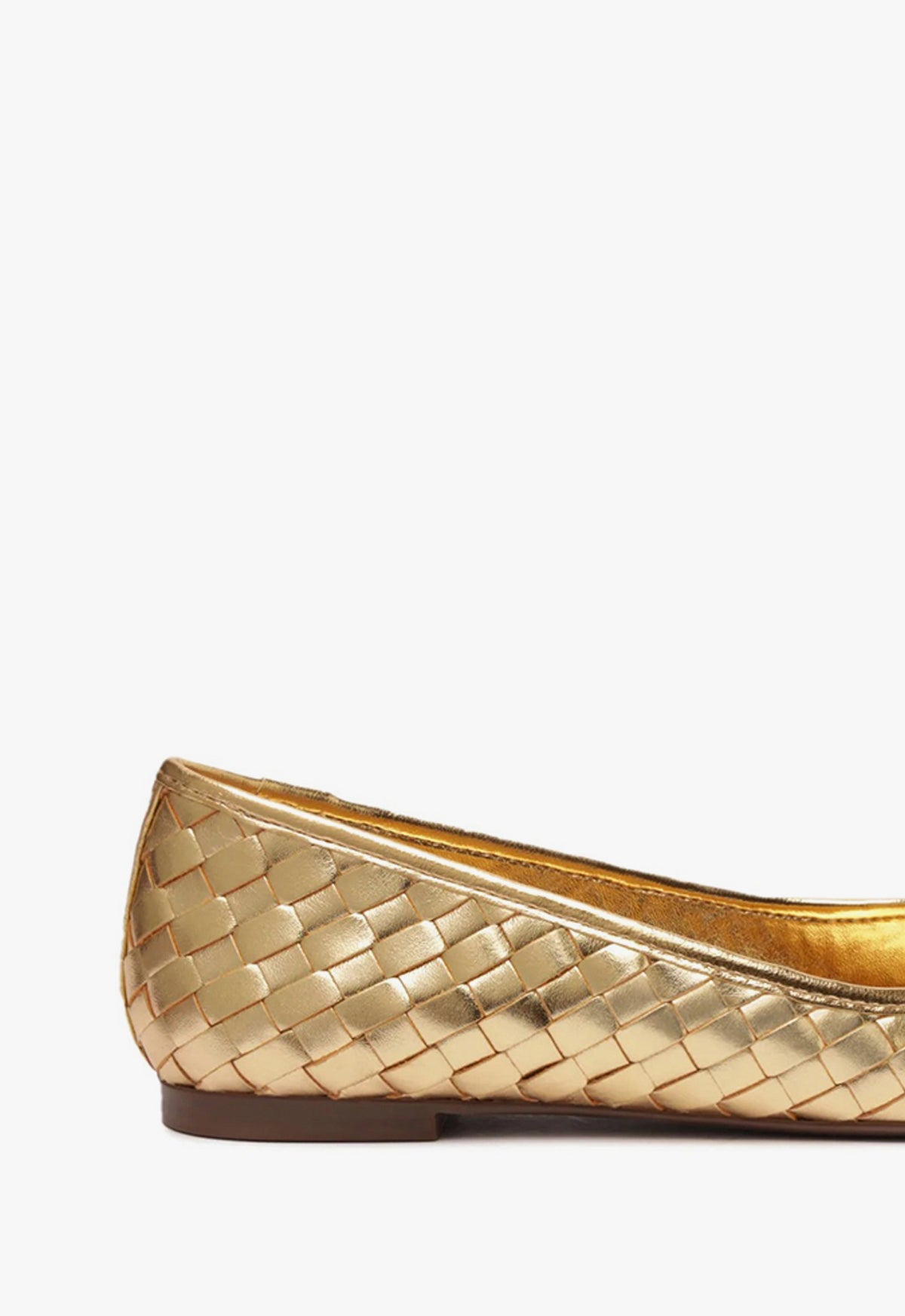 Arissa Woven Leather Flat Flats RESORT 24 - Schutz Shoes