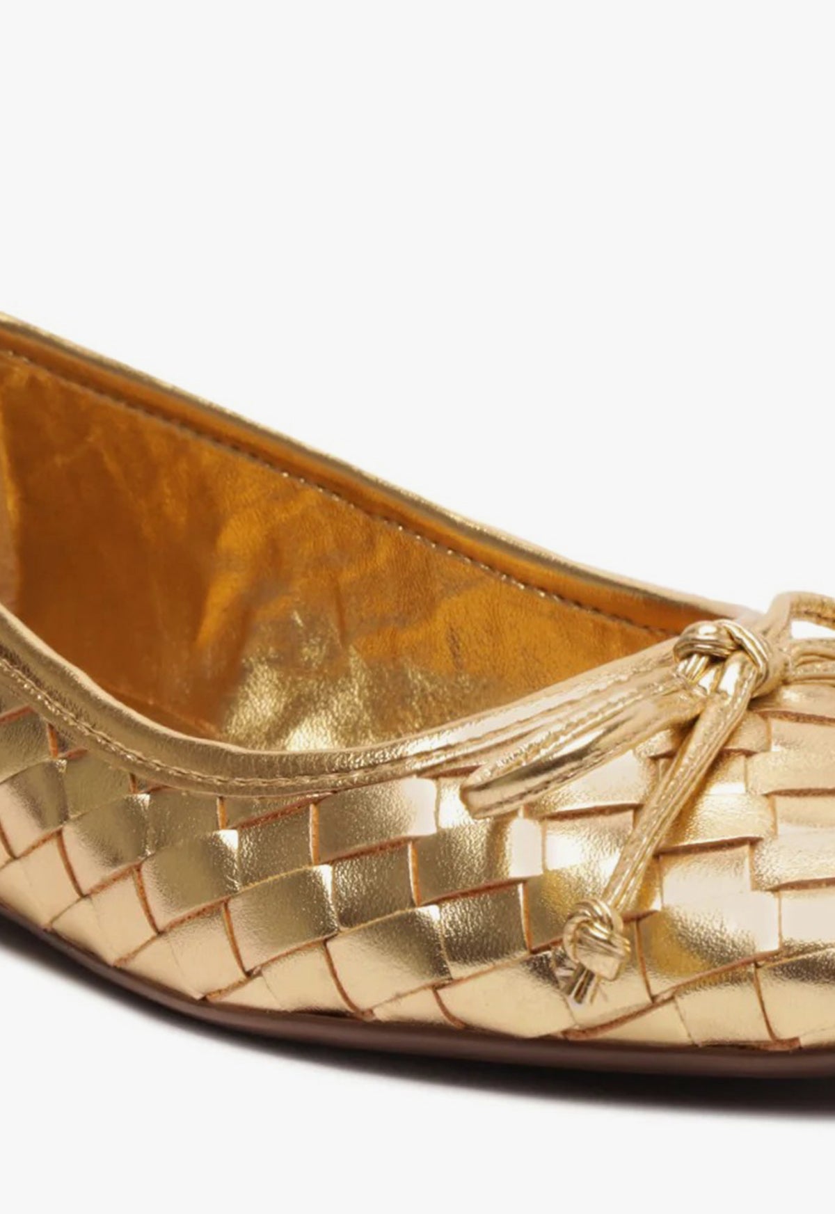 Arissa Woven Leather Flat Flats RESORT 24 - Schutz Shoes