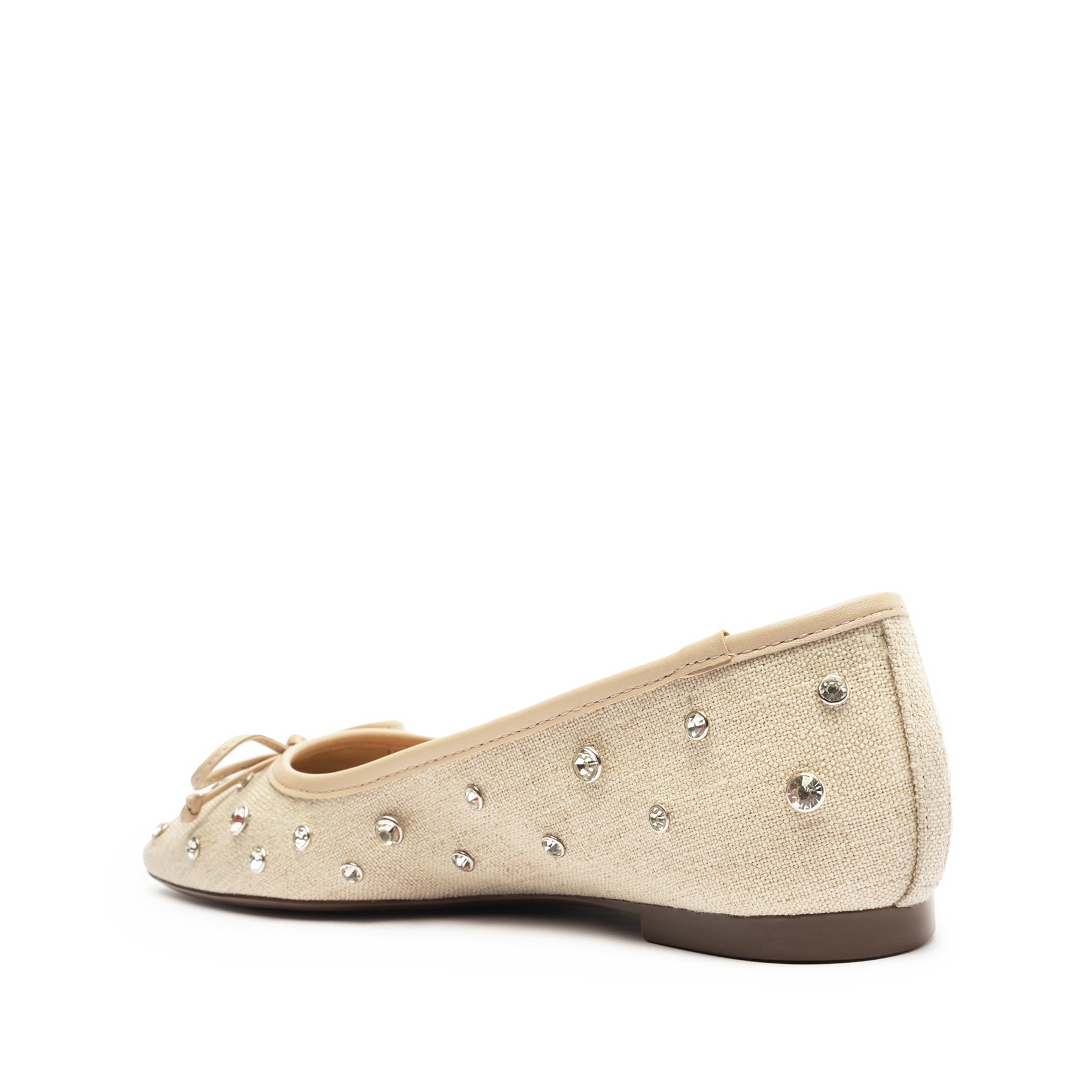 Arissa Shine Linen Flat SPRING 24 - Schutz Shoes