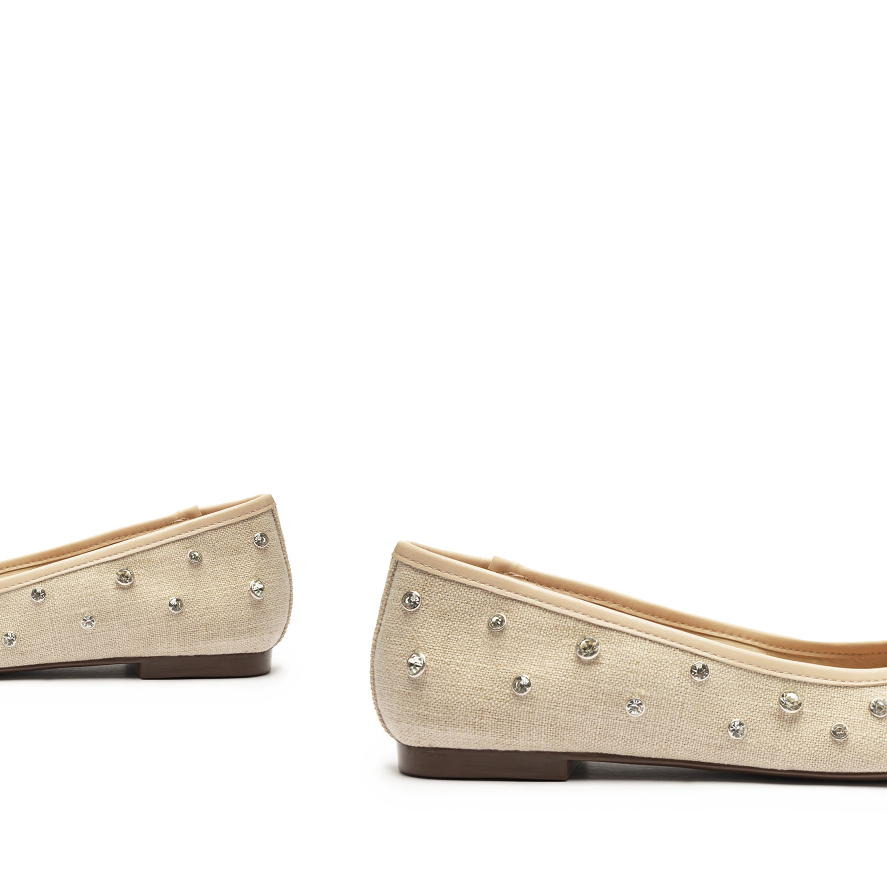 Arissa Shine Linen Flat SPRING 24 - Schutz Shoes