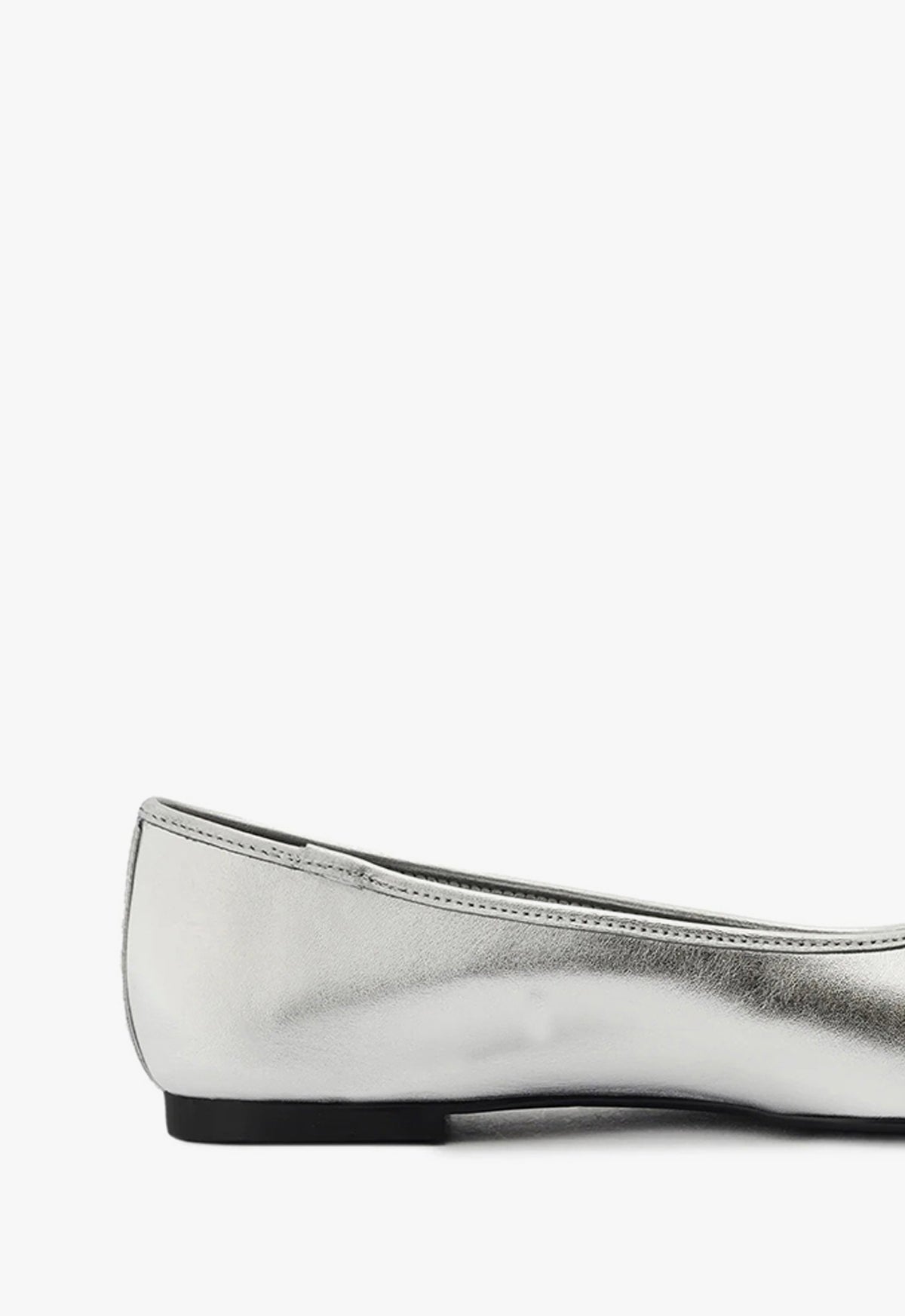 Arissa Metallic Leather Flat Flats Pre Fall 24    - Schutz Shoes