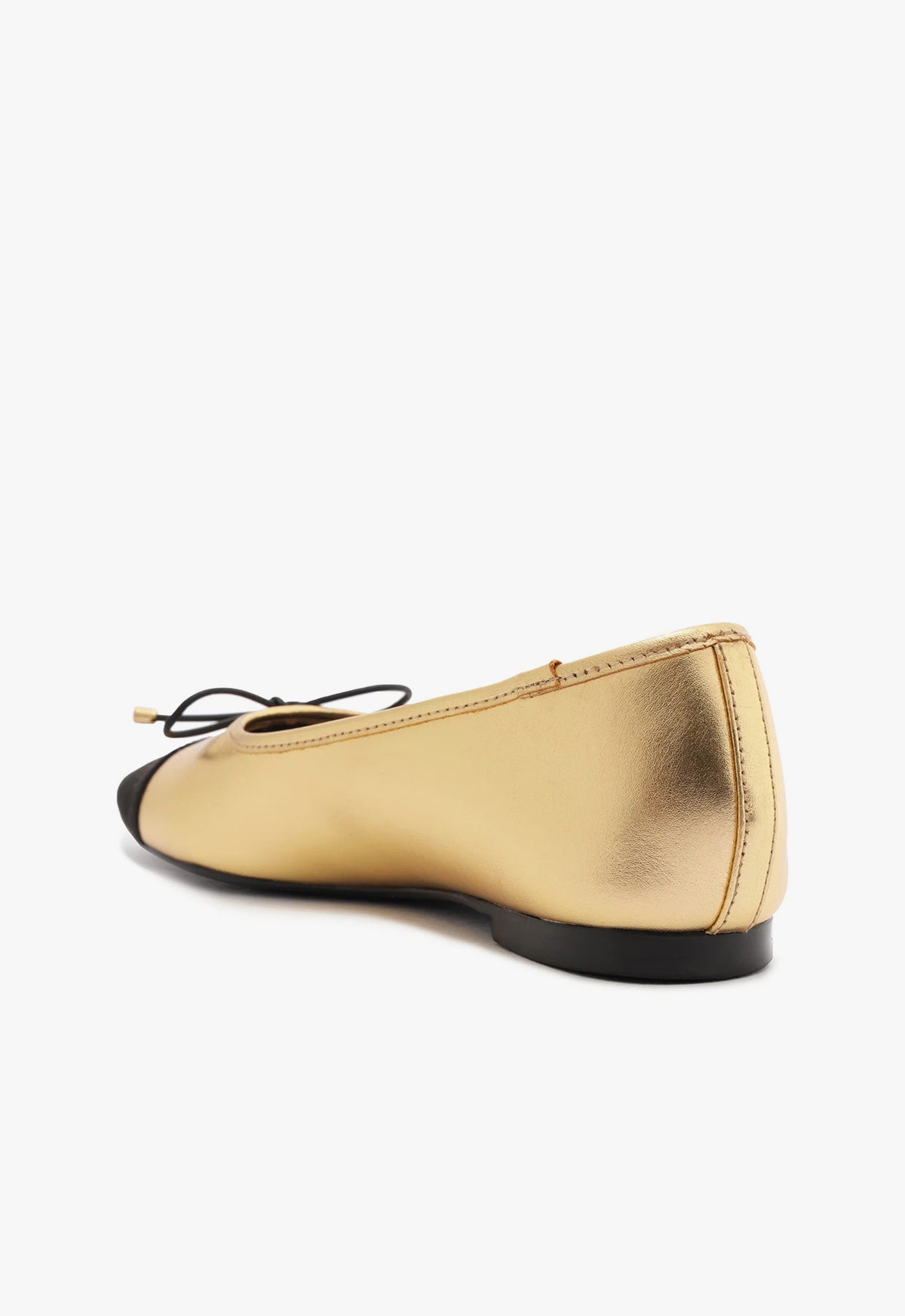 Arissa Metallic Leather Flat Flats Pre Fall 24    - Schutz Shoes