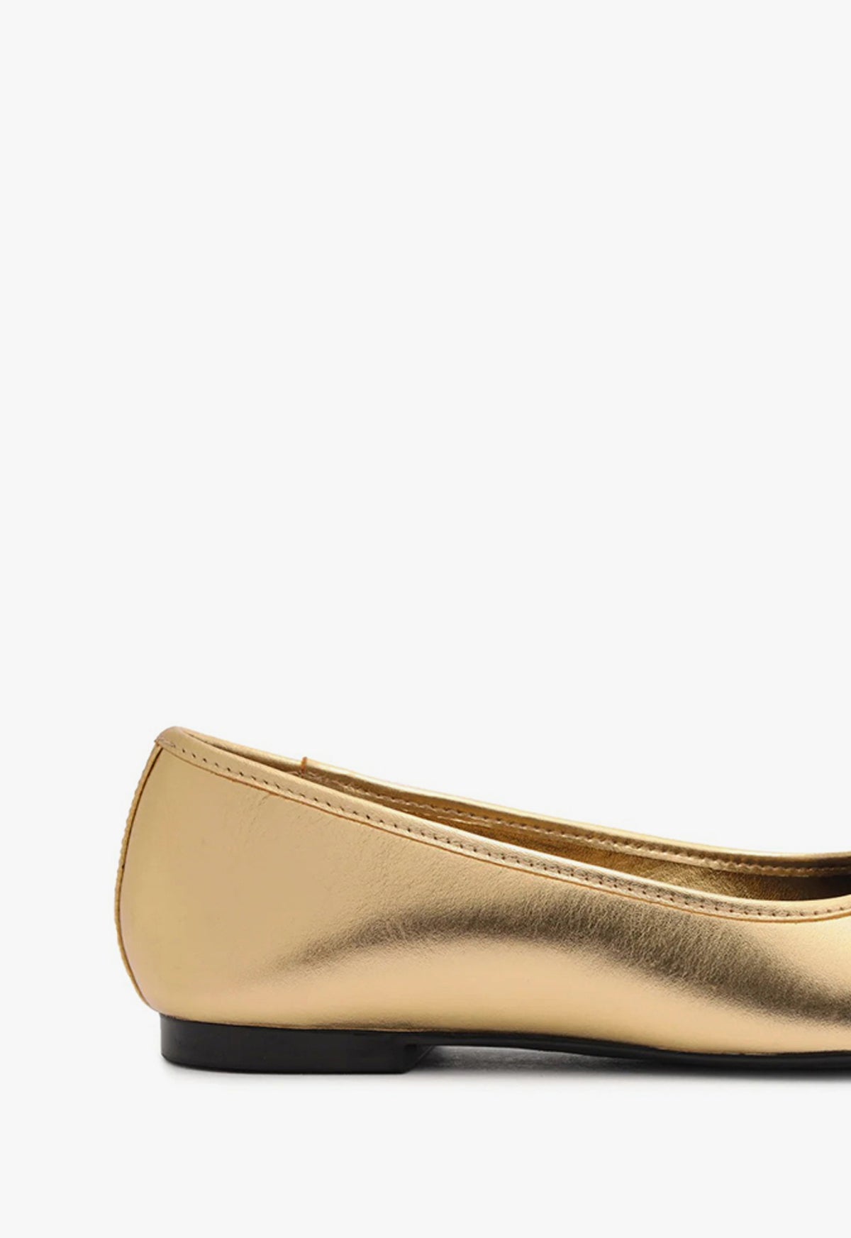 Arissa Metallic Leather Flat Flats Pre Fall 24    - Schutz Shoes