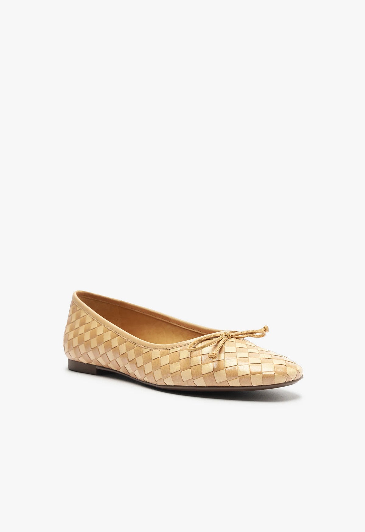 Arissa Woven Leather Flat Summer 24 - Schutz Shoes