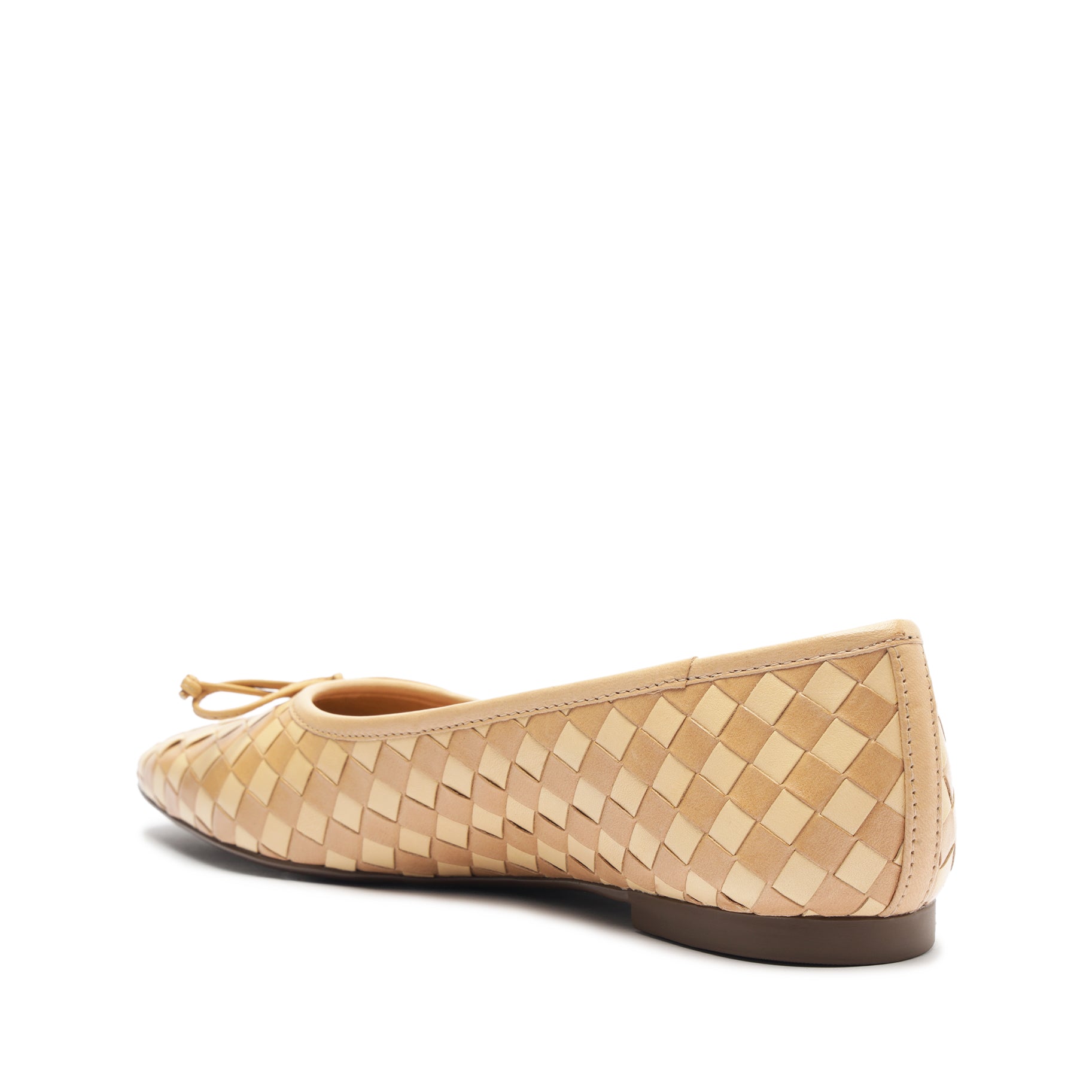 Arissa Woven Leather Flat Flats Summer 24    - Schutz Shoes