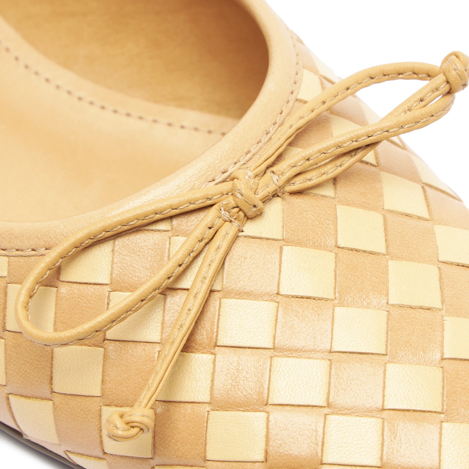Arissa Woven Leather Flat Flats Summer 24    - Schutz Shoes