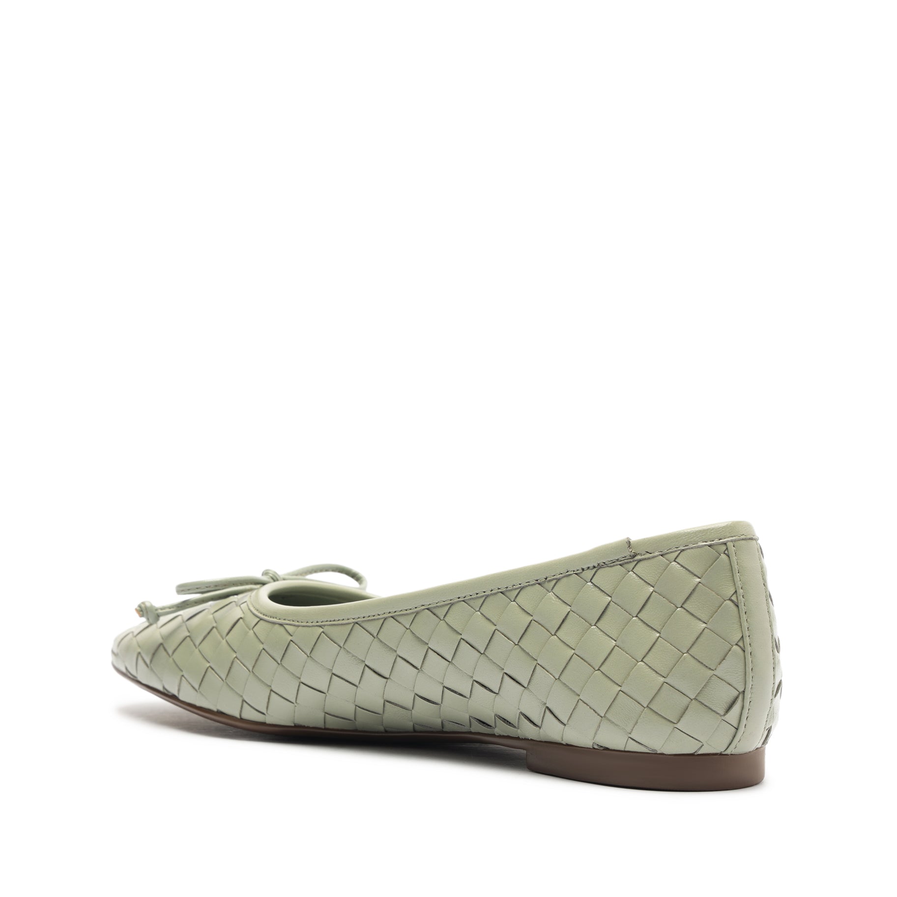 Arissa Woven Leather Flat Flats Summer 24    - Schutz Shoes